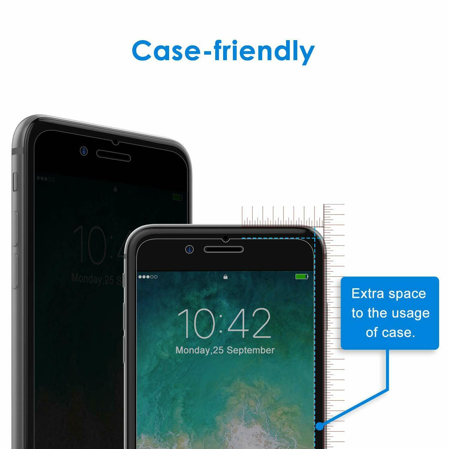 Protecteur d’écran en verre trempé anti-Spy de Privacy pour Galaxy S5/S5 Neo de Samsung