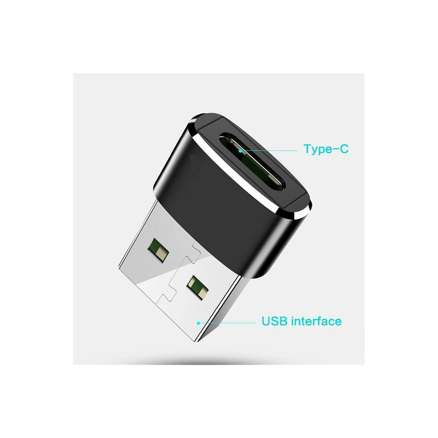 USB C to USB Adapter Male to Female Converter Connector Type C to Type A