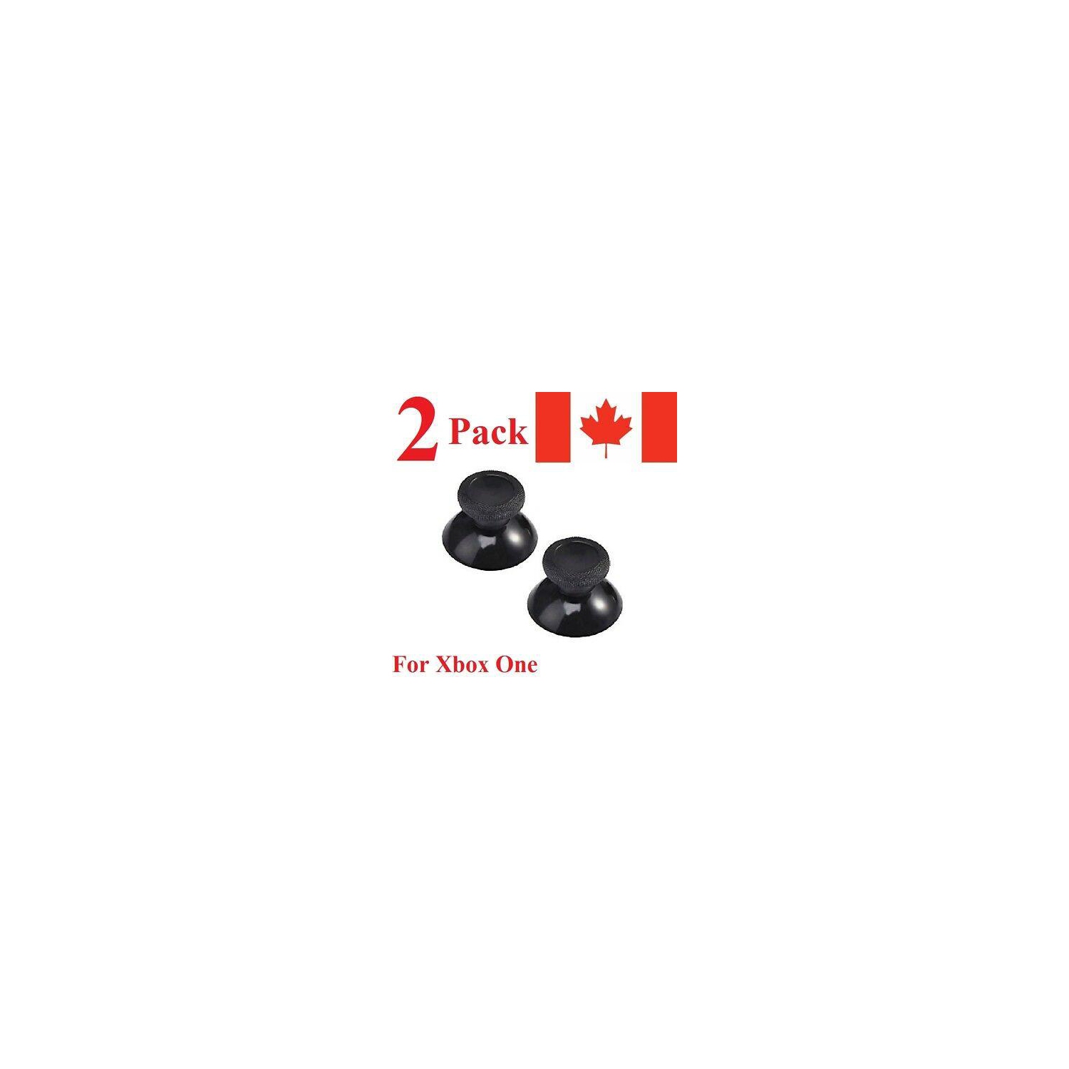 2 manches analogiques de remplacement de haute qualité pour manette de Xbox One X1