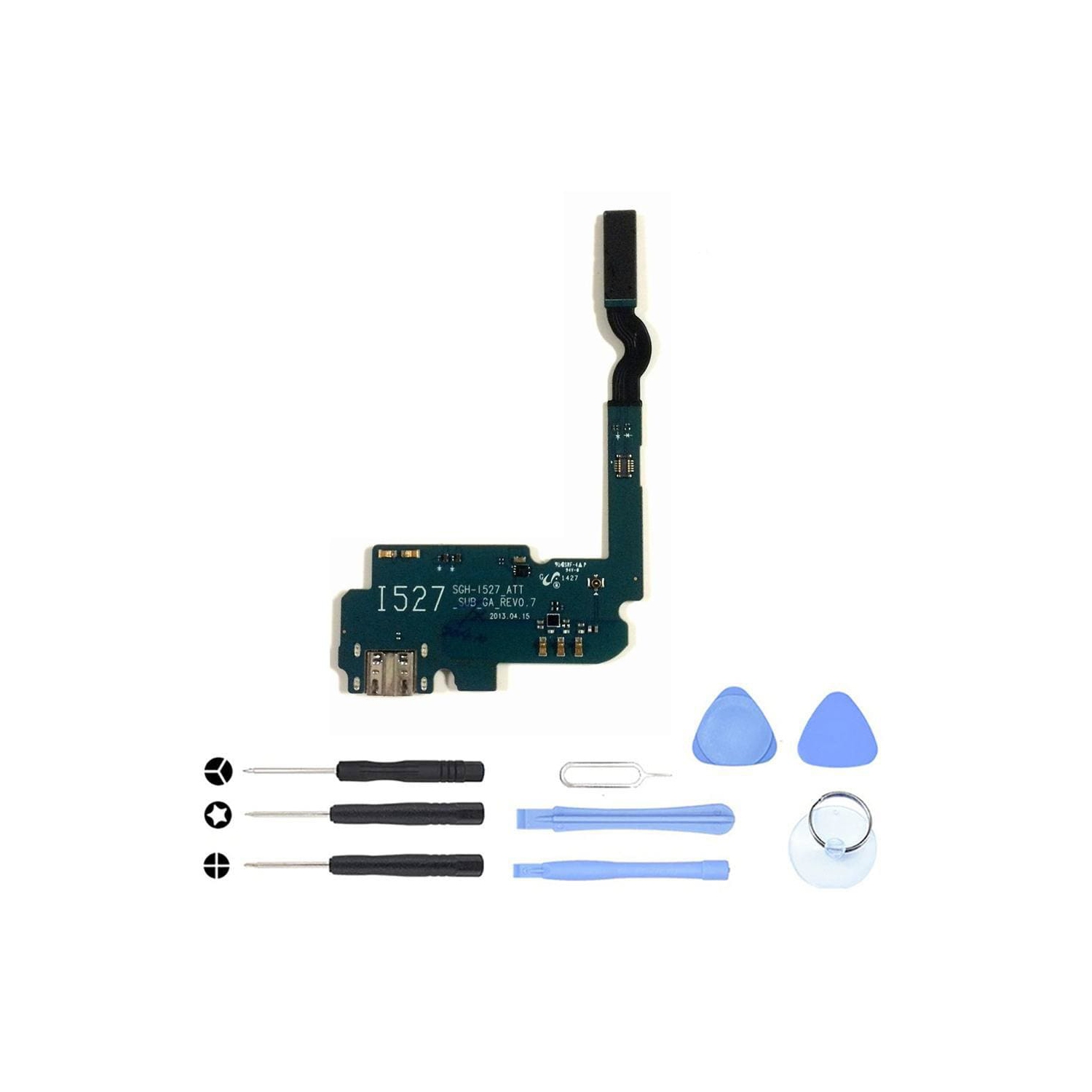 Charging port flex cable and microphone for Samsung Galaxy Mega 6.3 SGH-i527