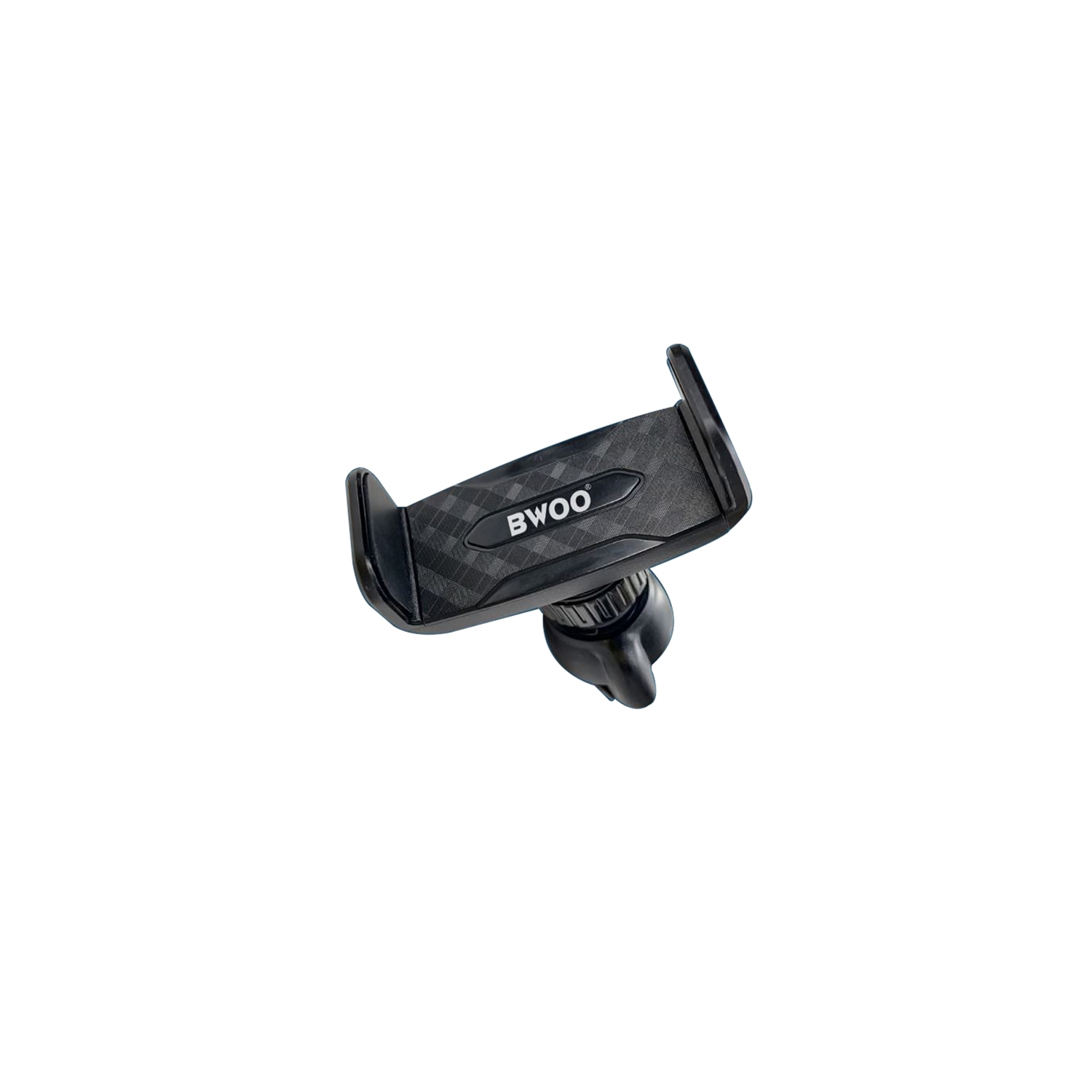 BWOO - Universal Car Vent Hatch Phone Holder, 360 Degree Rotation, Black