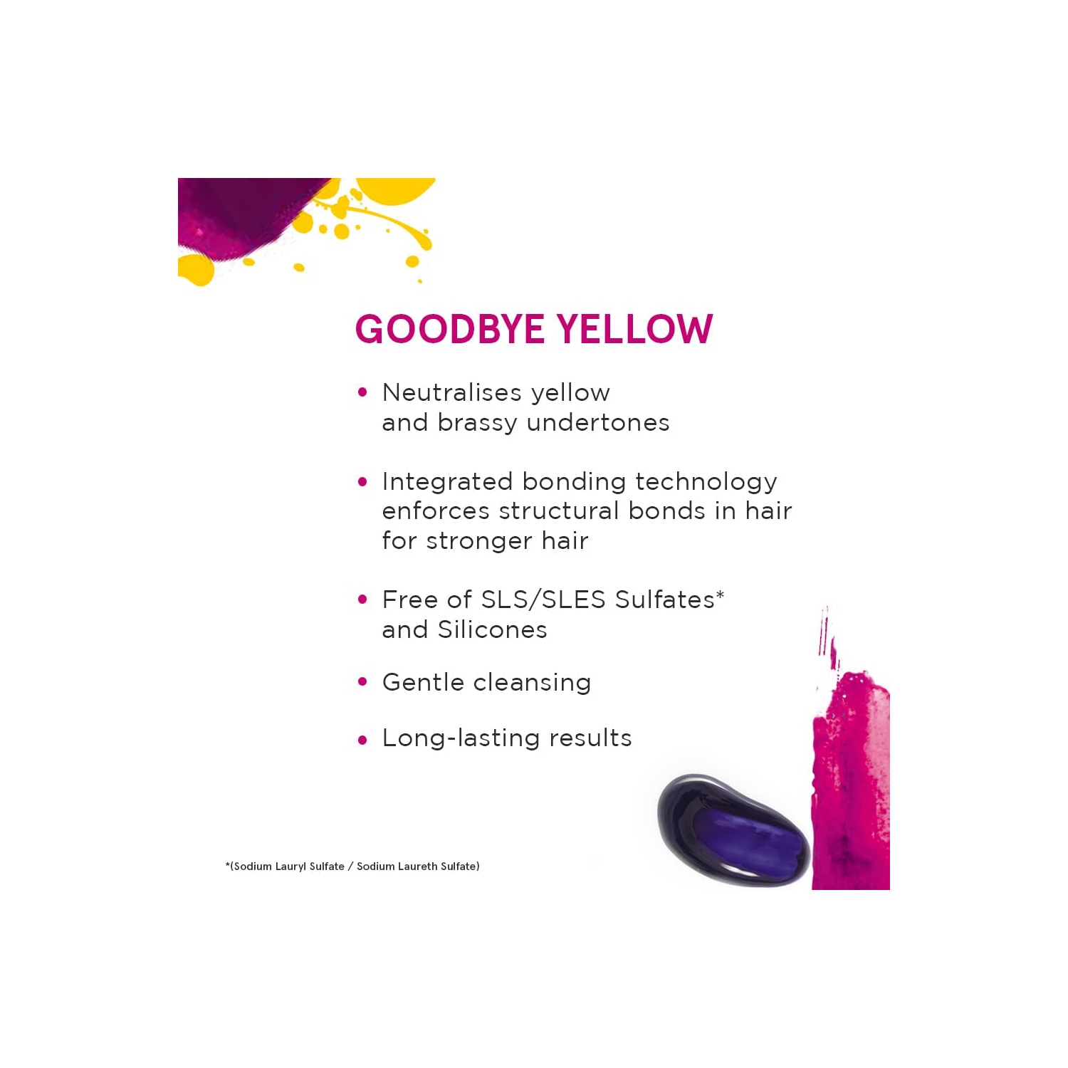 SCHWARZKOPF GOODBYE YELLOW SHAMPOO 300ML