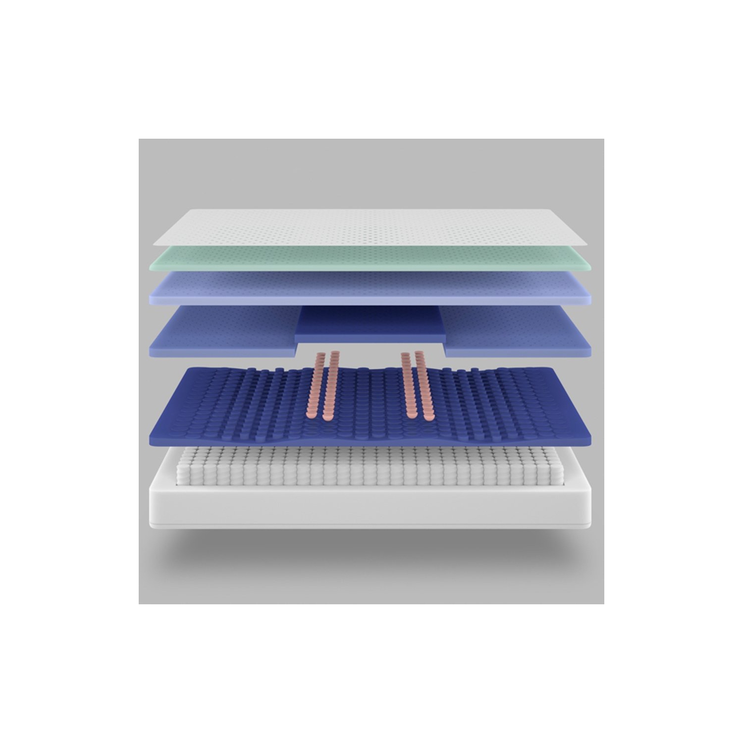 Casper Wave Hybrid 13" Flat Top Mattress in a Box - King