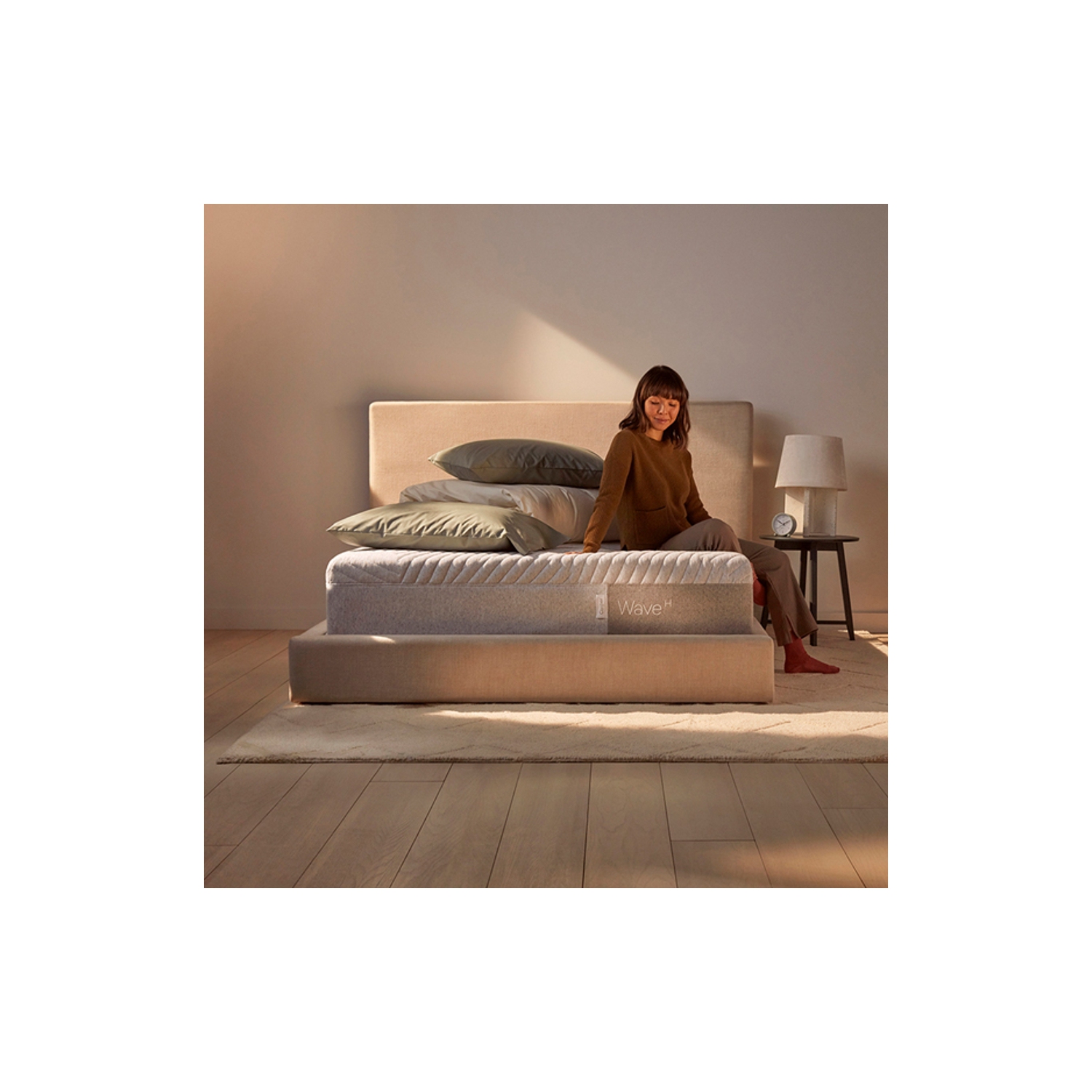 Casper Wave Hybrid 13" Flat Top Mattress in a Box - King