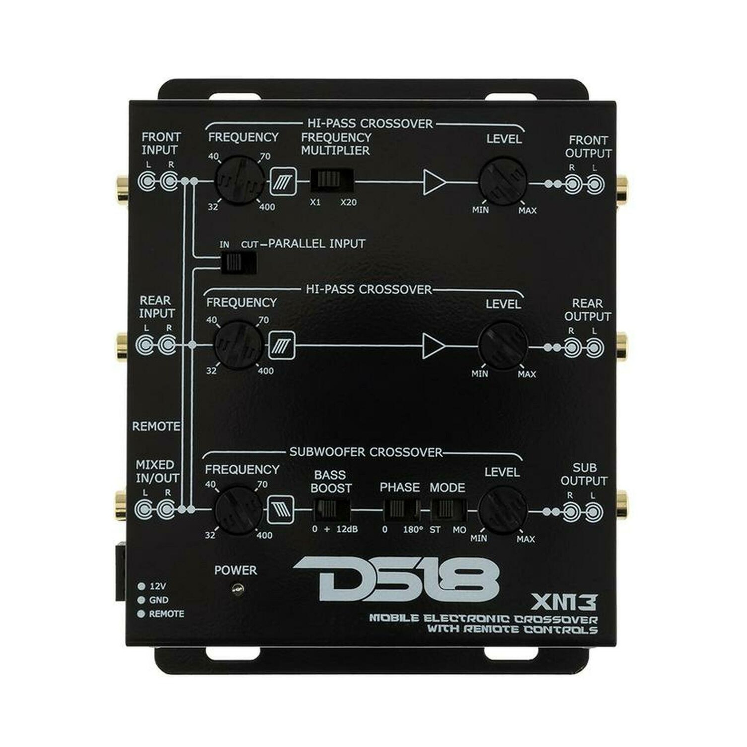 Filtre actif à 3 voies DS18 XM3