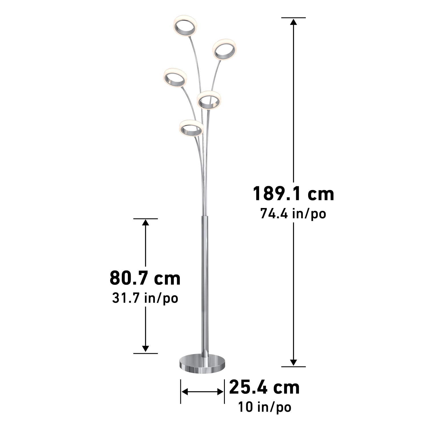 artika optical modern floor lamp