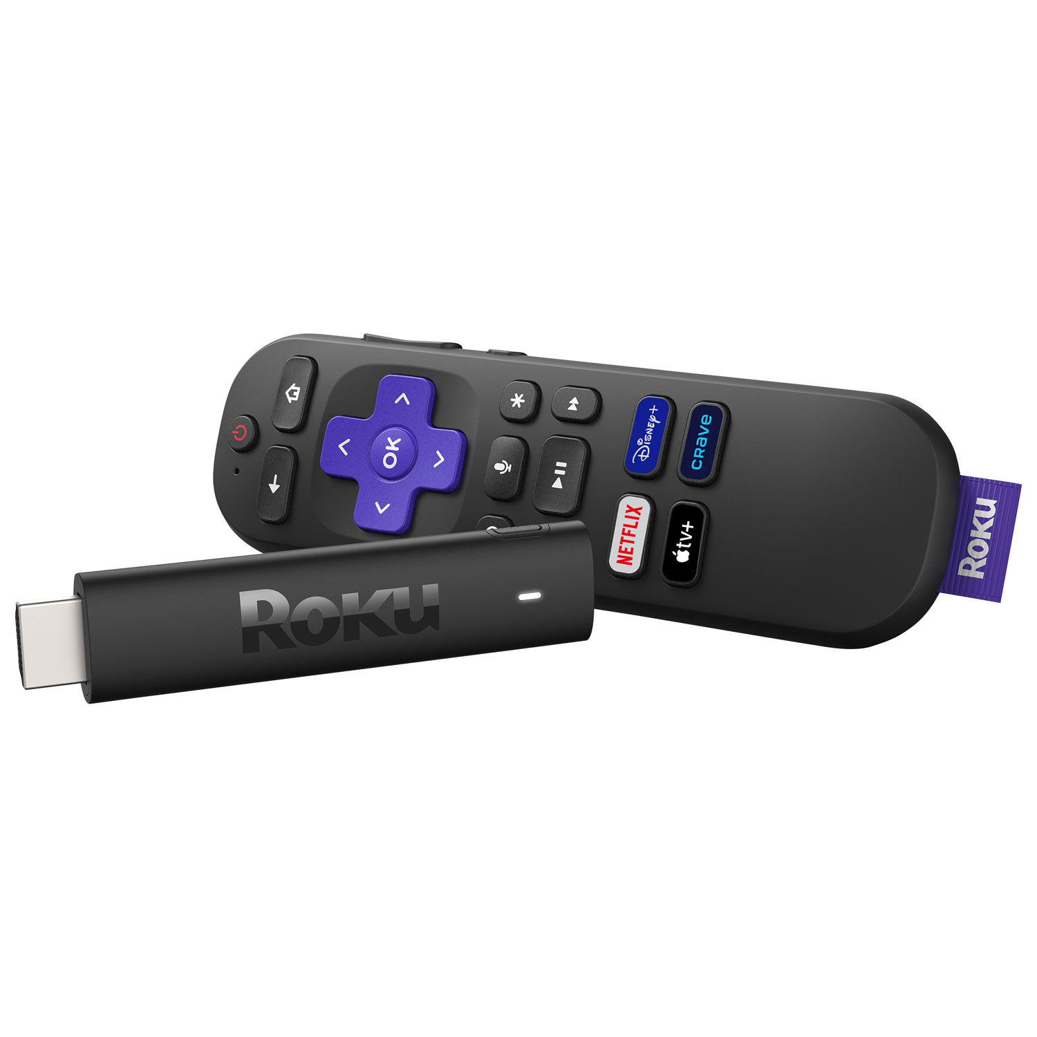 Roku Streaming Stick 4K Media Streamer with Remote