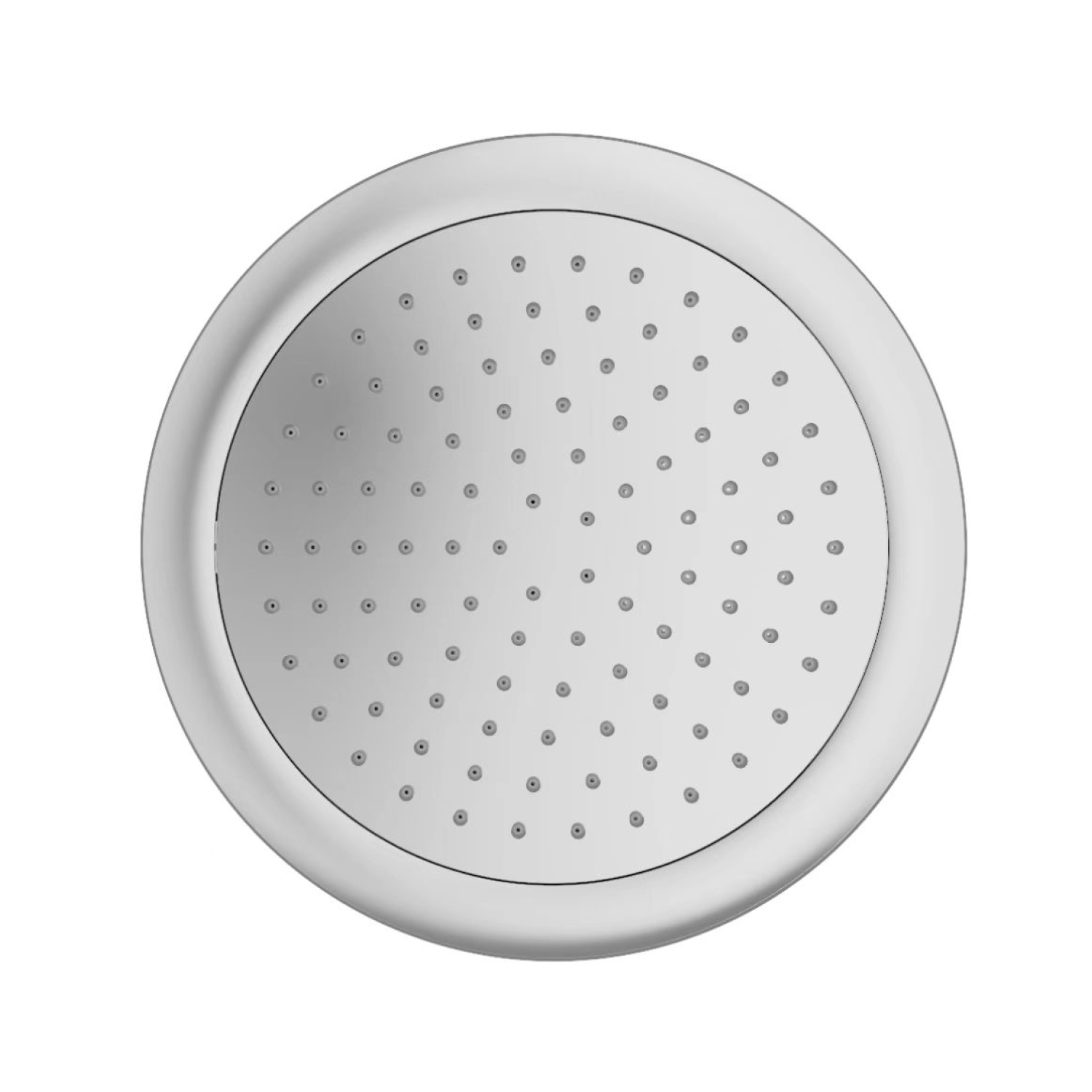 Akuaplus® Round Shower Head - 9.5-in - Chrome