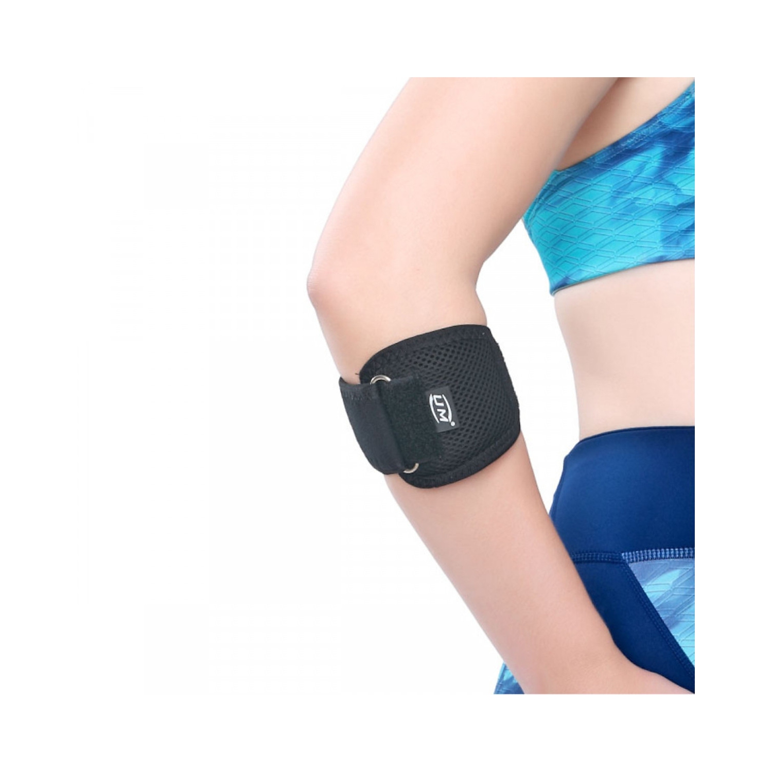 ISTAR Infused Adjustable Compression Tennis and Golfer Elbow Support Brace, with Pad for Muscle and Joint Pain Relief, Tendinitis, Carpal Tunnel