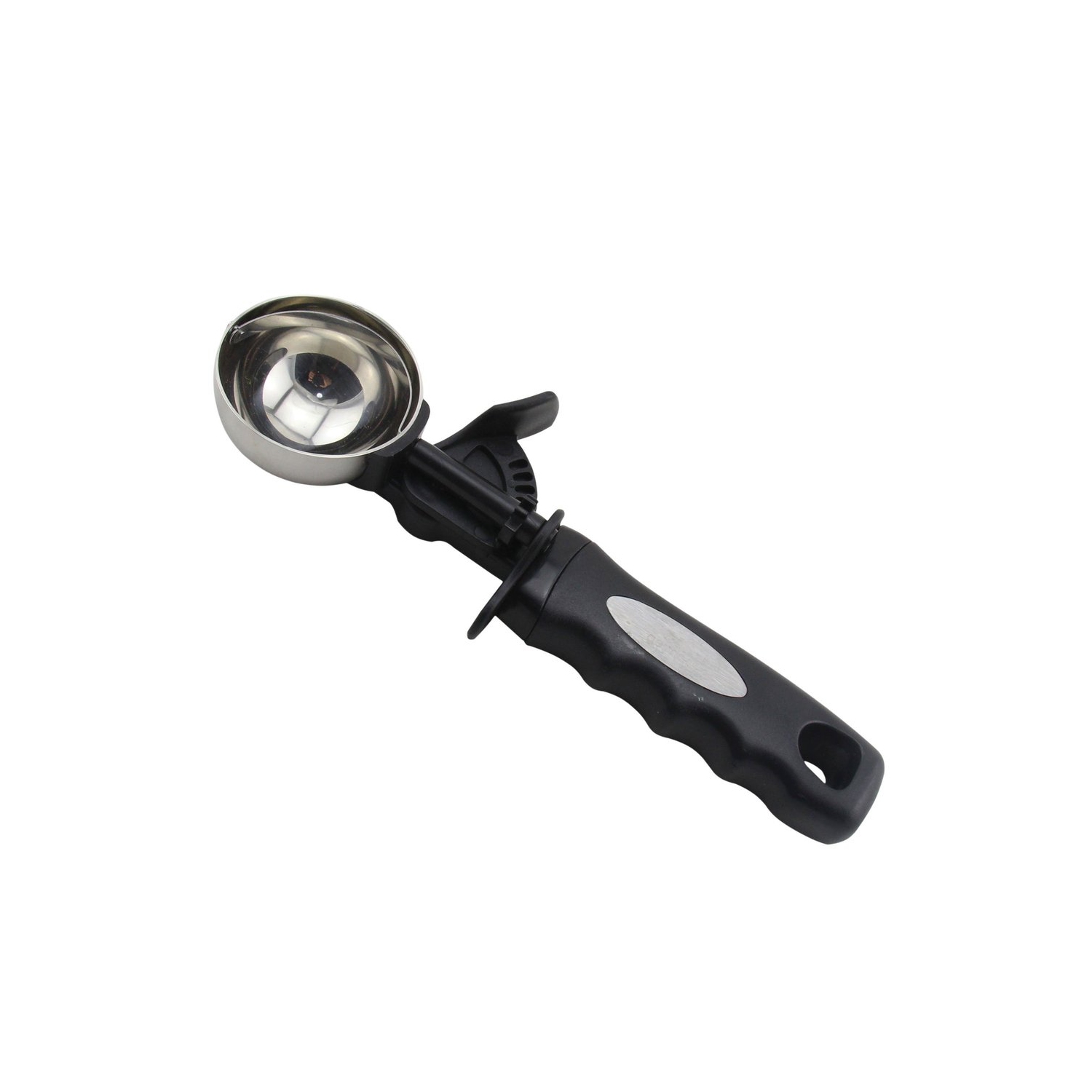 ISTAR Ice Cream Scooper Cookie Scoop with Trigger, Large Stainless Steel Ice Cream Cookie Dough Cupcake Batter Meatball Muffin Melon Spoon Scooper