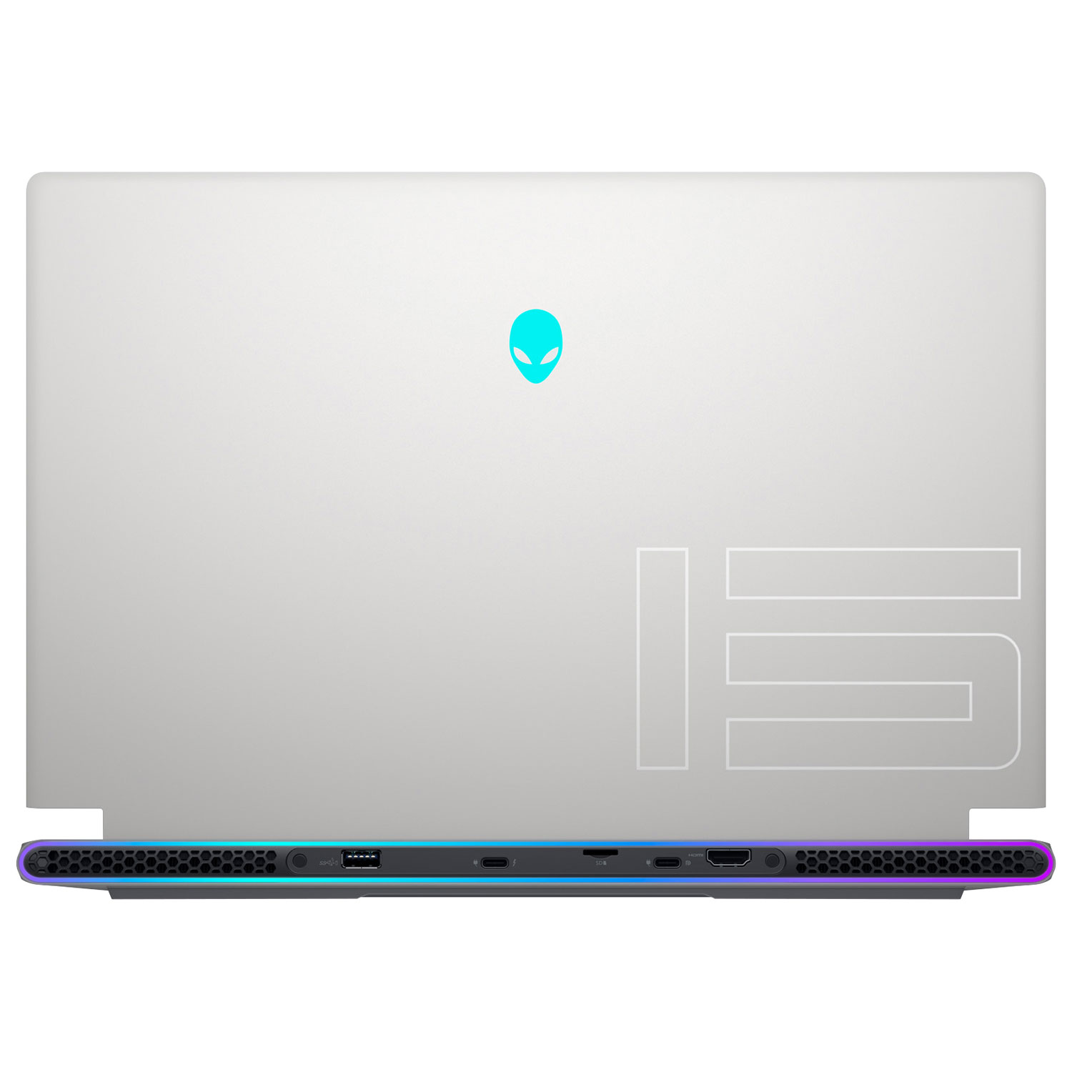 Portable jeu 15,6 po Alienware x15-Blanc-Ang