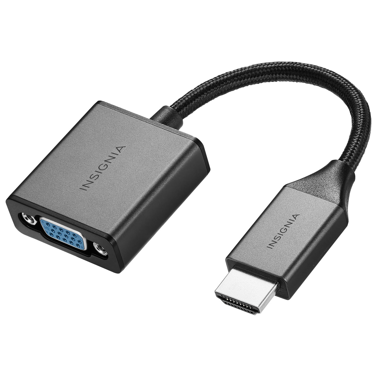 Adaptateur HDMI à VGA d'Insignia - Noir