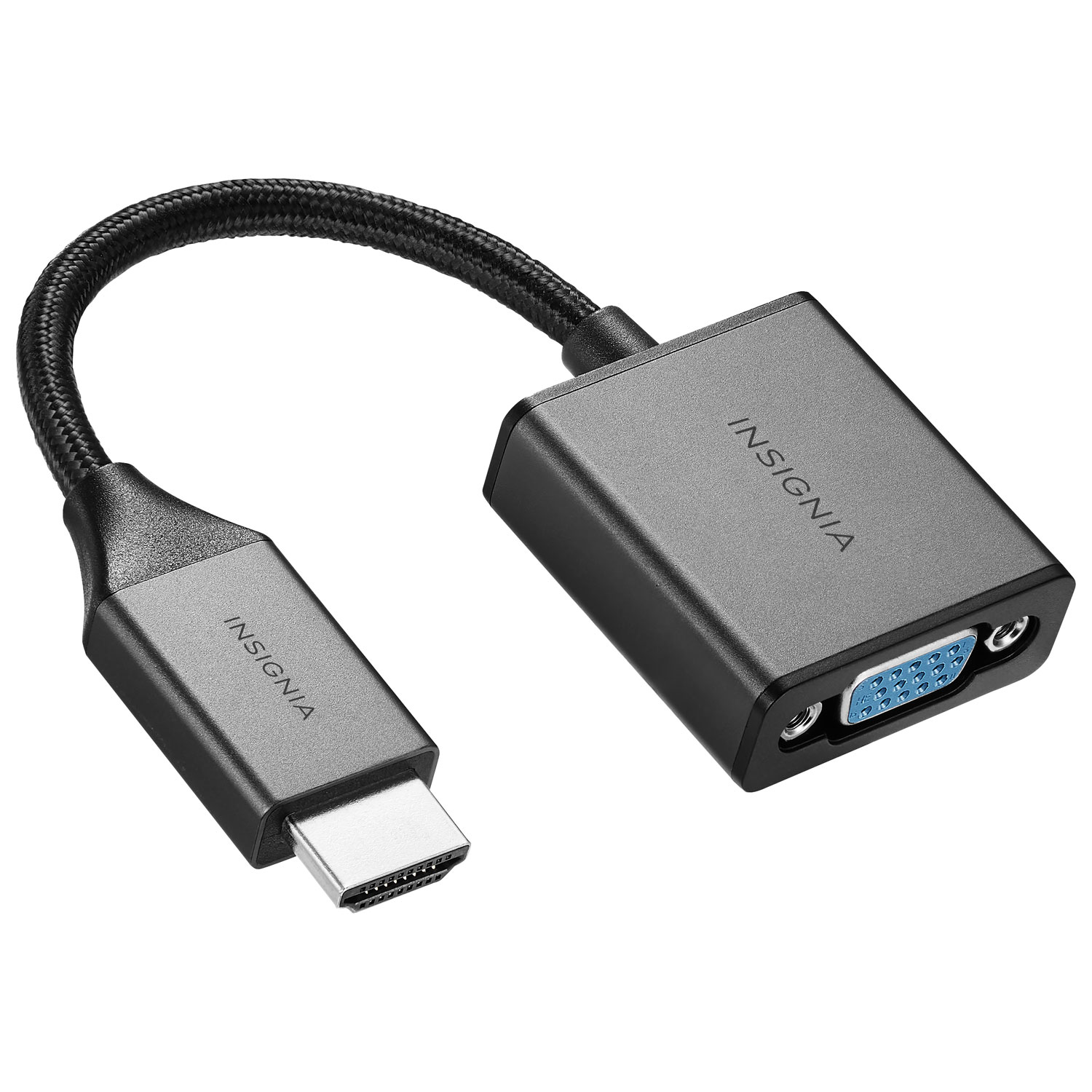 Adaptateur HDMI à VGA d'Insignia - Noir
