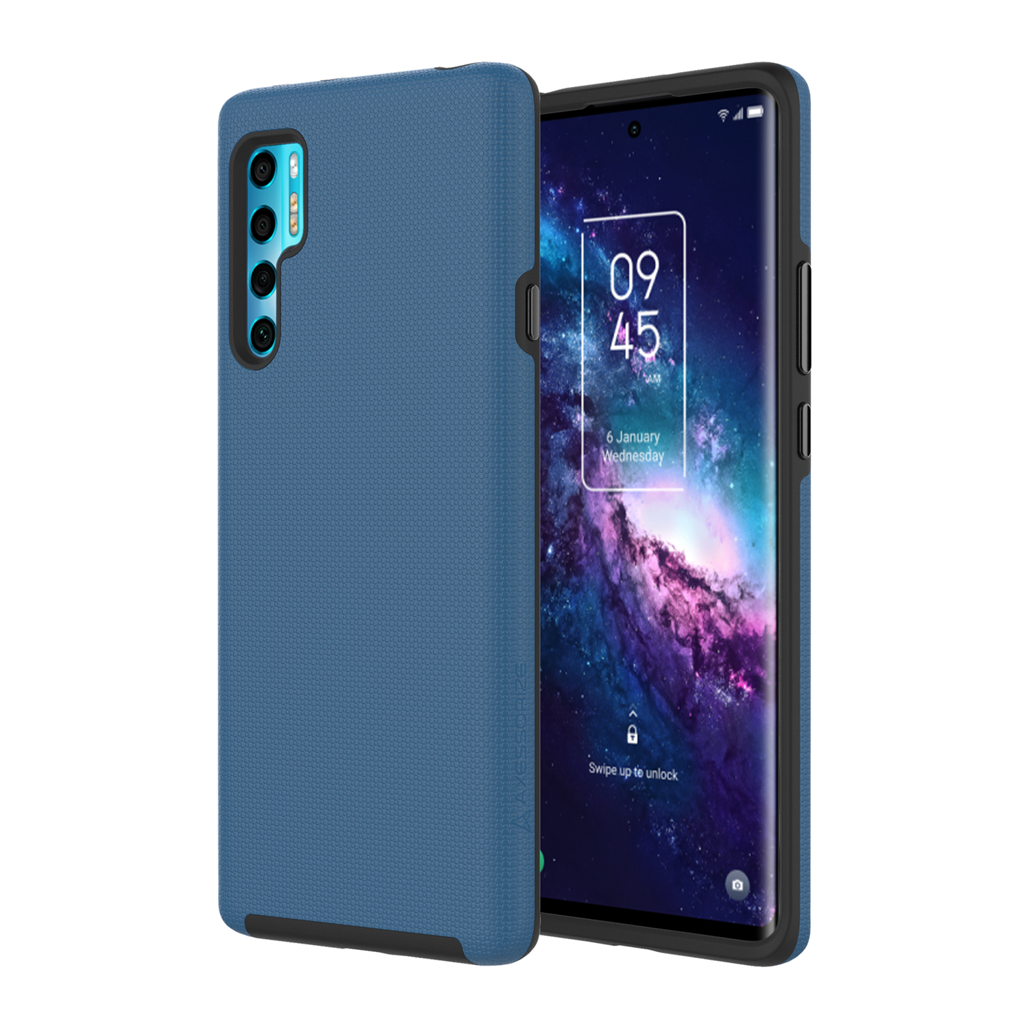 Axessorize PROTech Dual-Layered Anti-Shock Case with Military-Grade Durability for TCL 20 Pro 5G