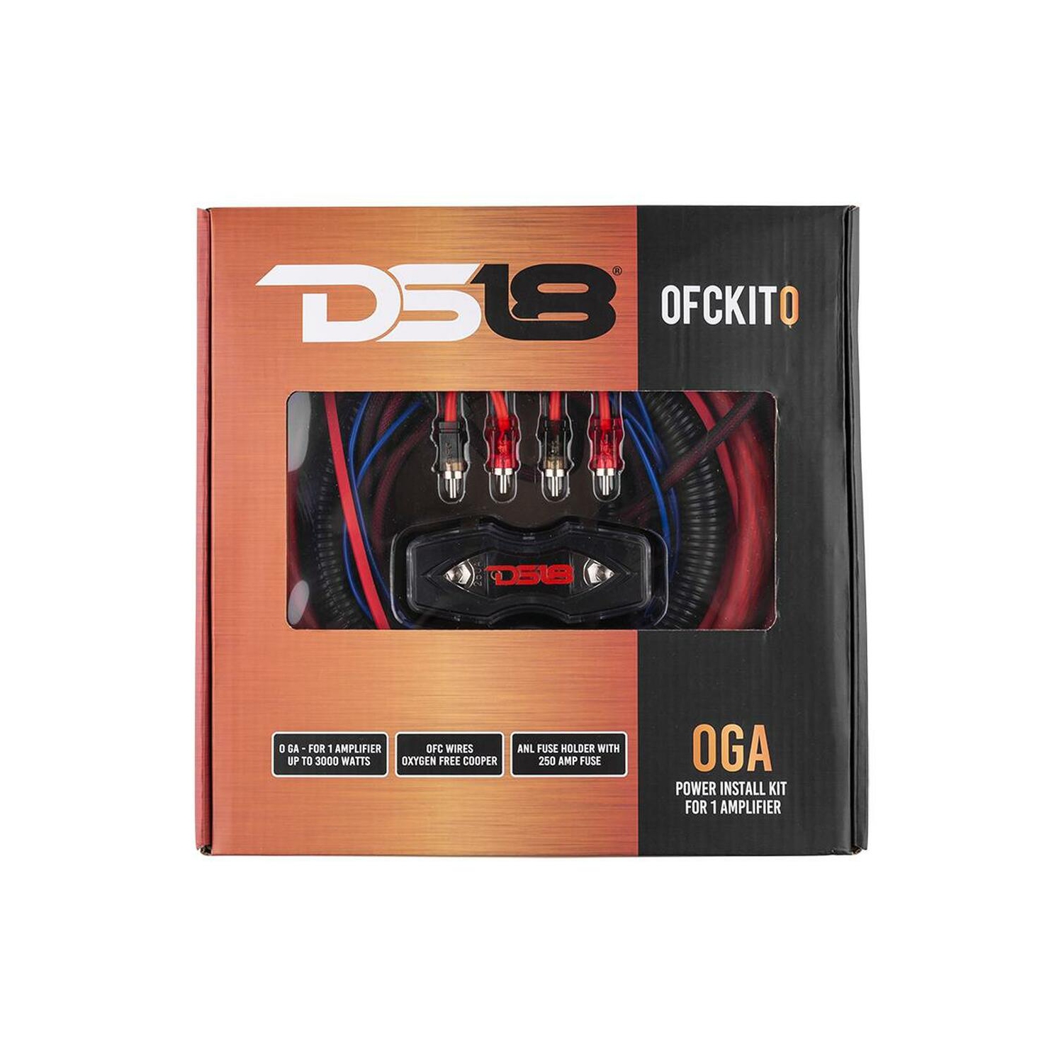 Trousse d’installation de l’amplificateur en cuivre à 100 % OFCKIT0 Advance DS18