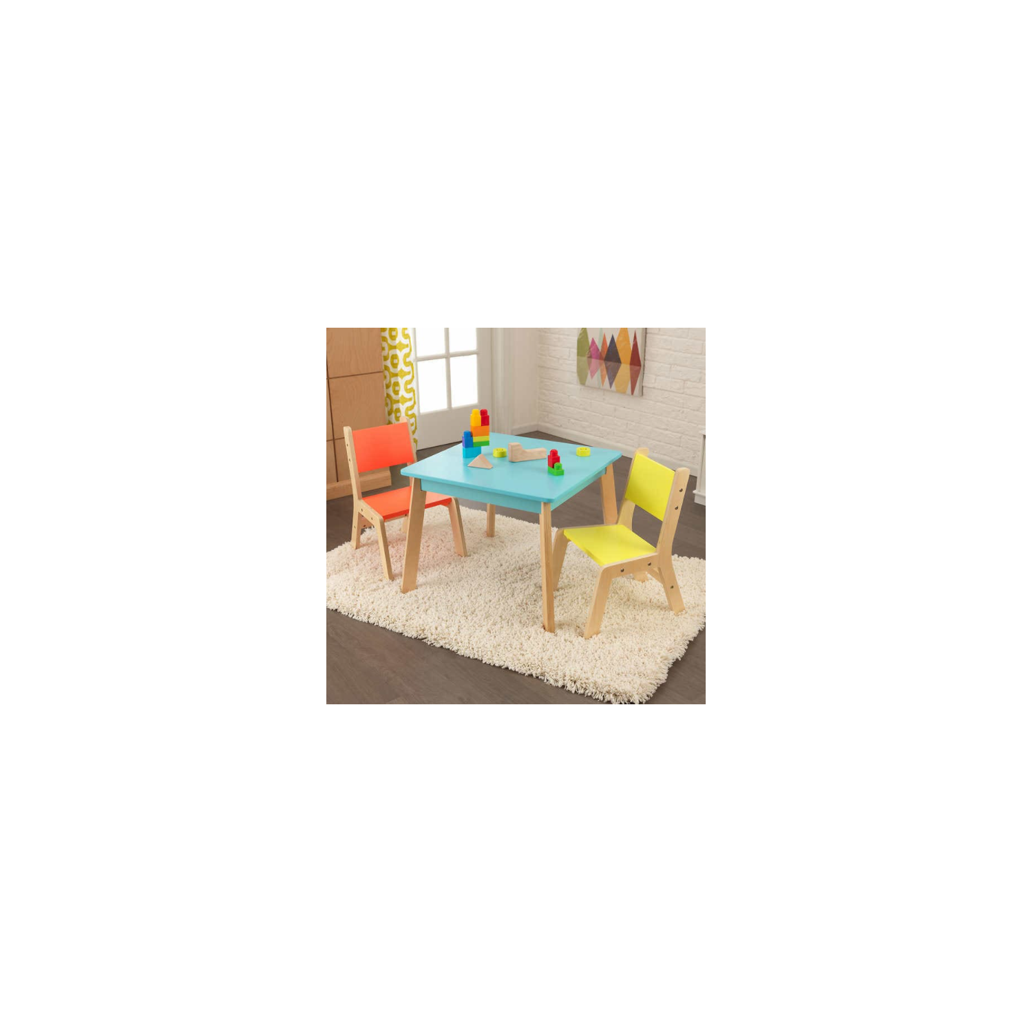 Table and Chair Set For Kids and Toddlers, Age 3+