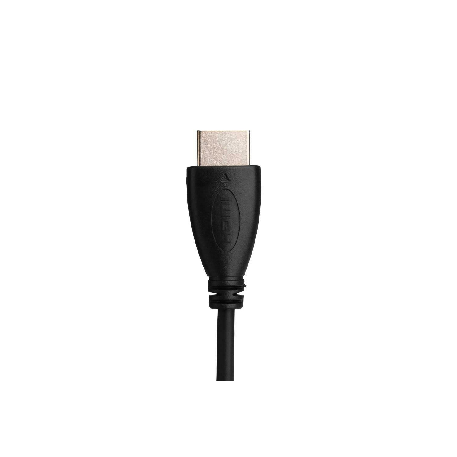 Câble droit à angle de 90 degrés compatible micro HDMI vers HDMI pour Teles