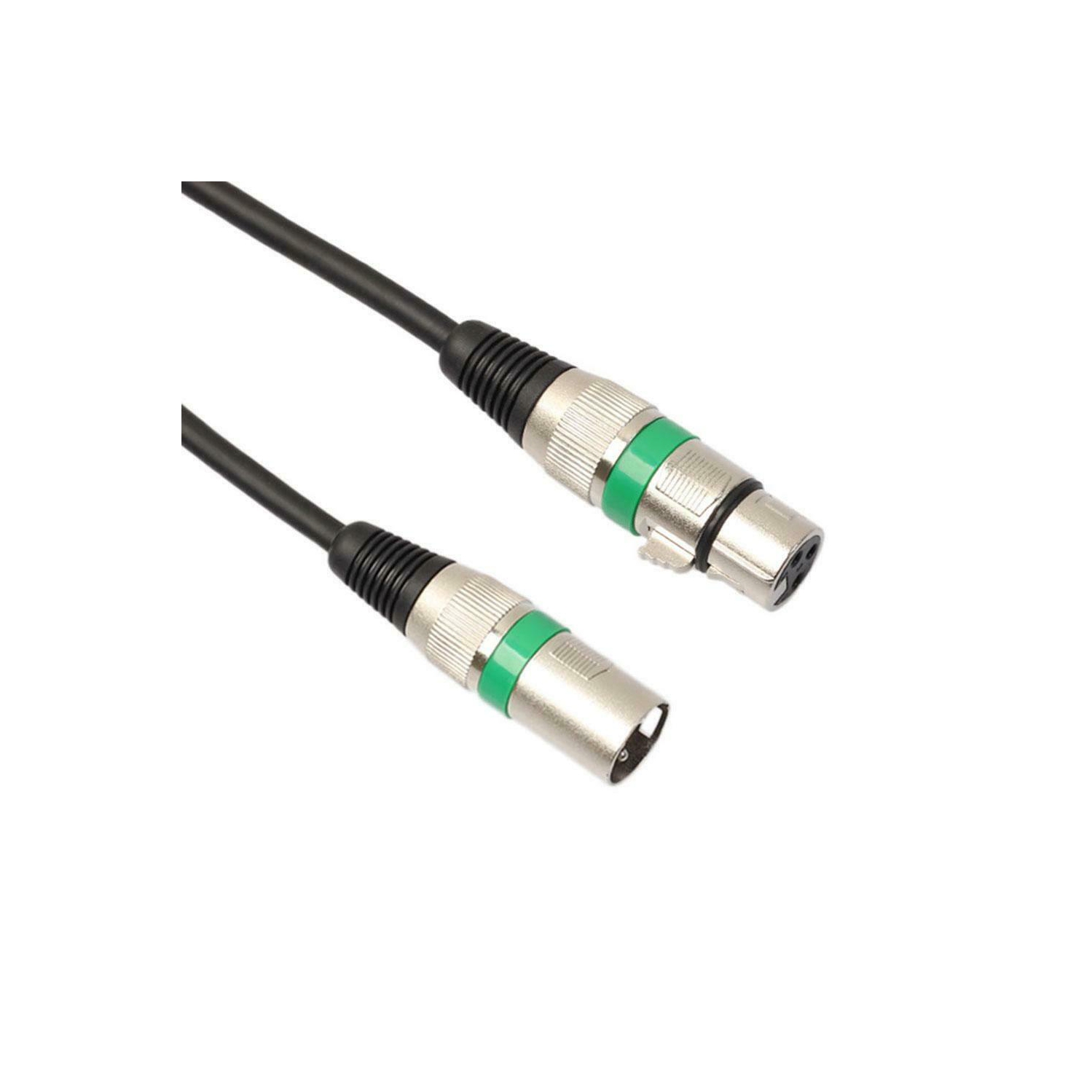 Câble adaptateur audio XLR mâle à XLR femelle 3 broches pour microphone