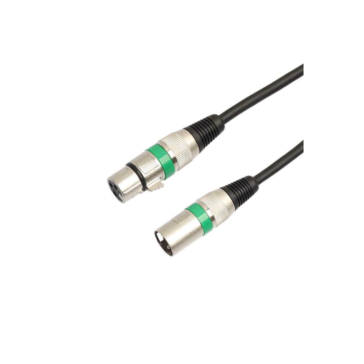 Câble adaptateur audio XLR mâle à XLR femelle 3 broches pour microphone