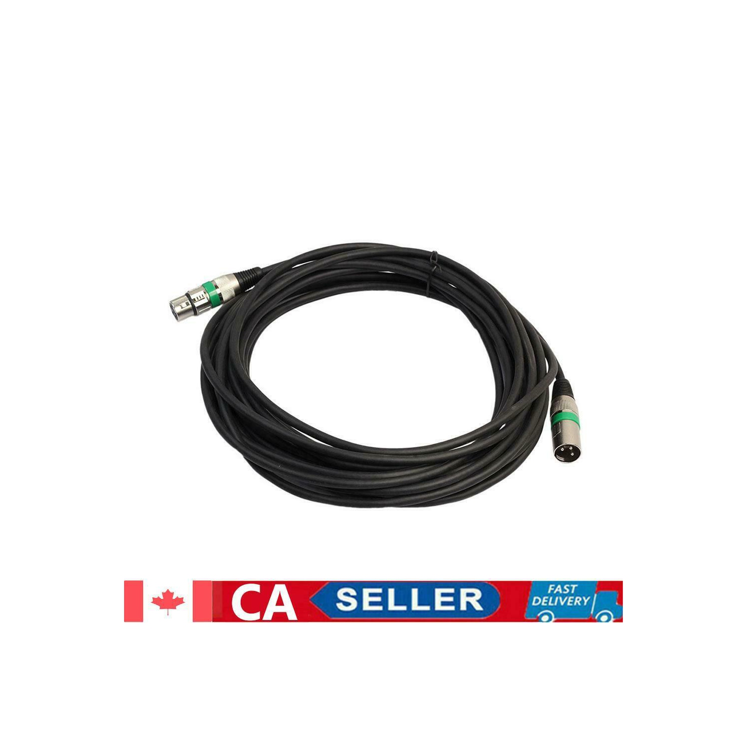 Câble adaptateur audio XLR mâle à XLR femelle 3 broches pour microphone