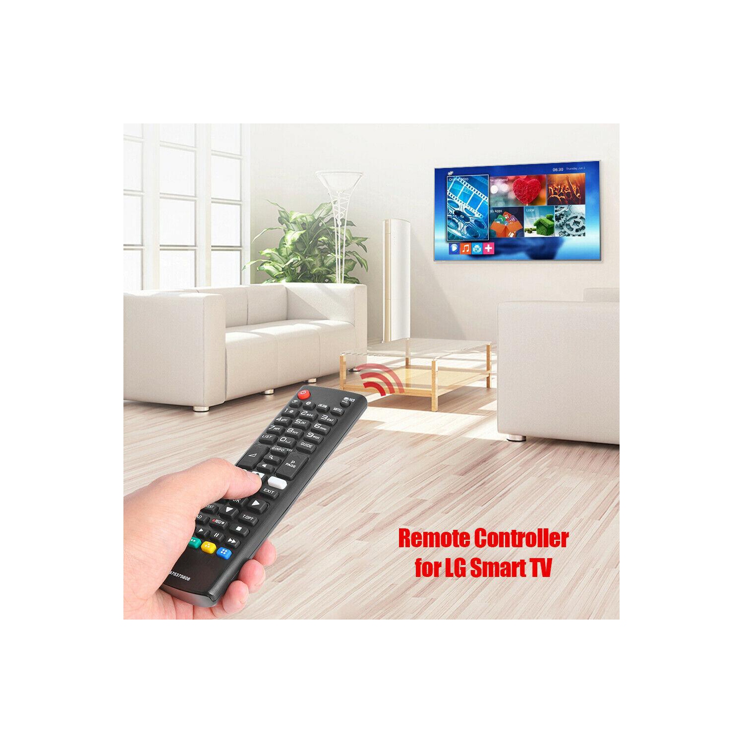 Remote Control for LG Smart Television Replacement AKB75375608 LCD LED TV