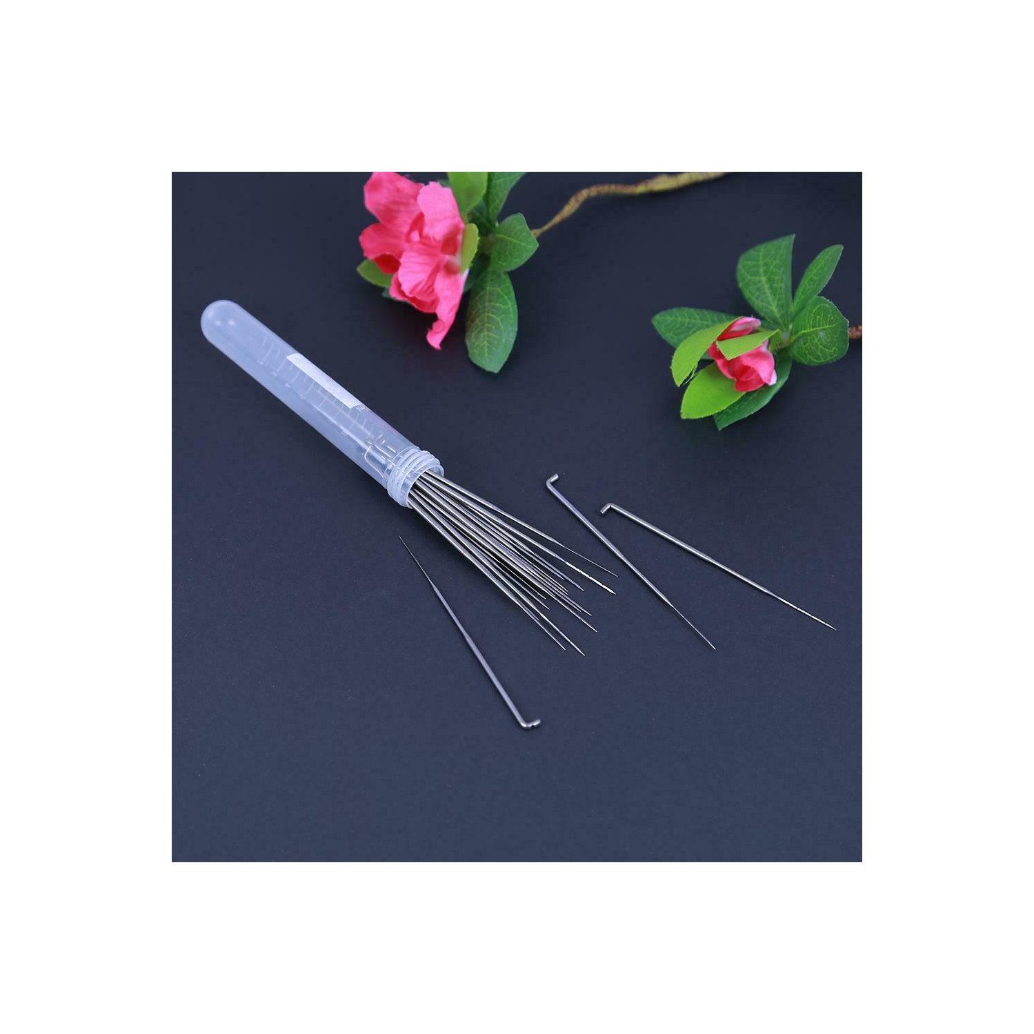 18pcs 7.9cm Metal Fine Needle Felting Hand Tools DIY Accessory