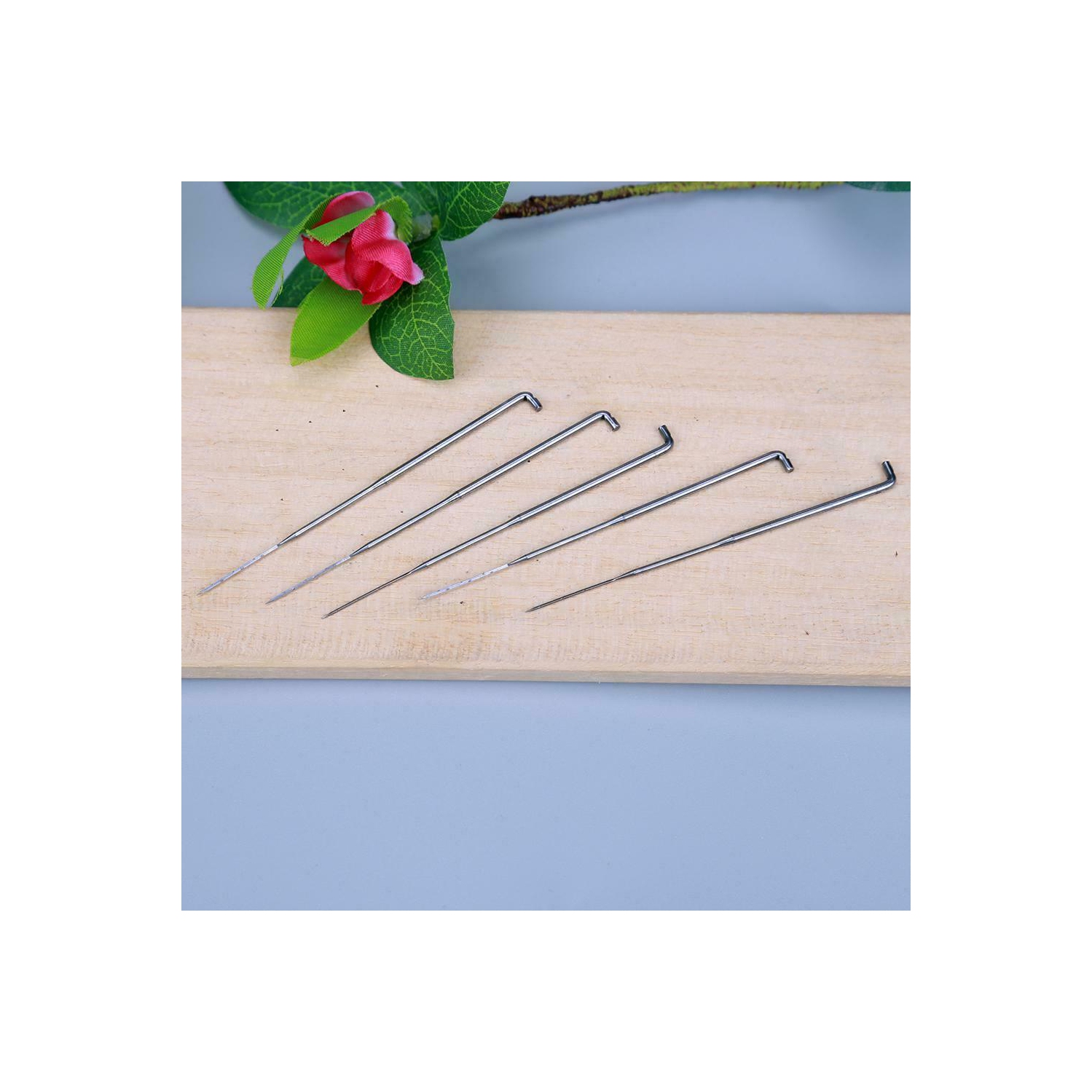 18pcs 7.9cm Metal Fine Needle Felting Hand Tools DIY Accessory
