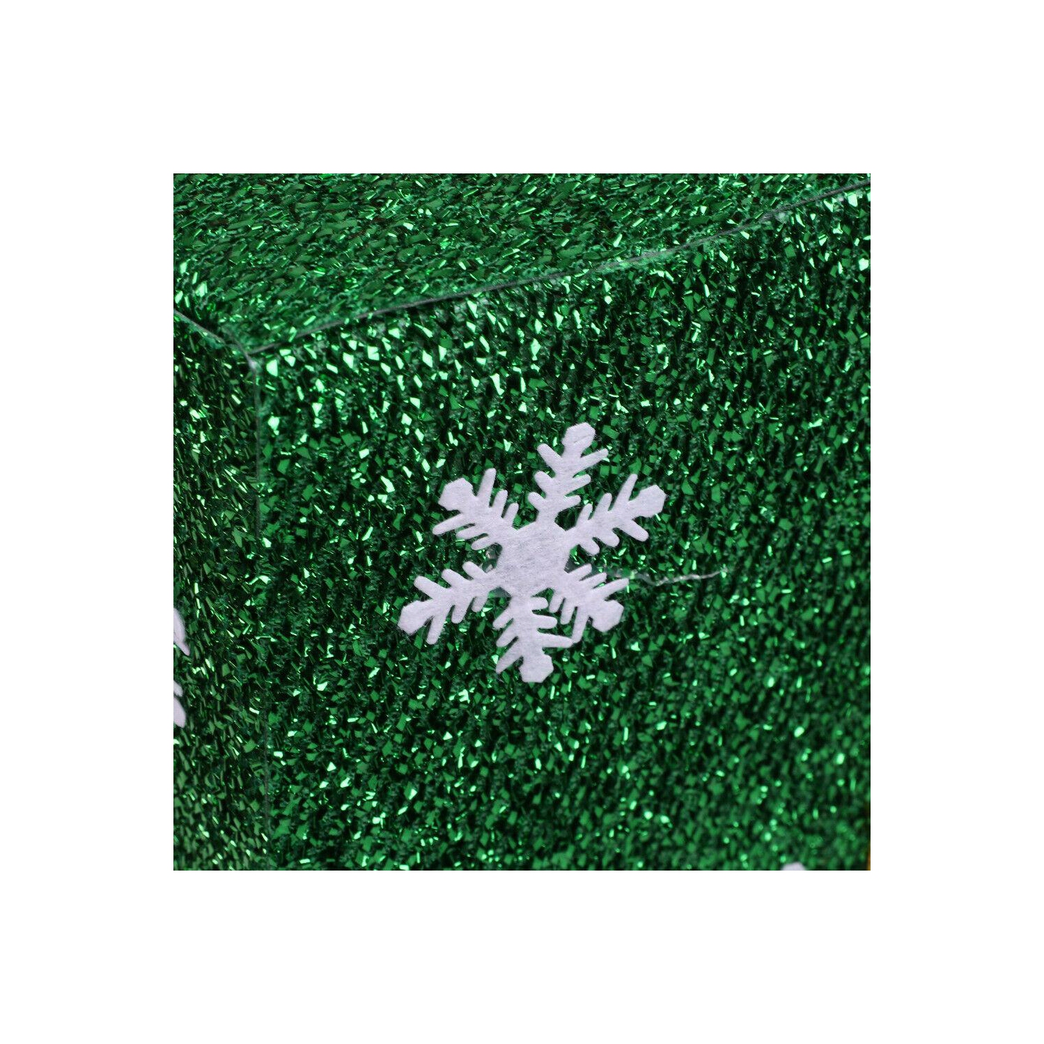 Boîte-cadeau de Noël Boîte-cadeau biscuits gâteau de bonbons Boîte-cadeau (vert)