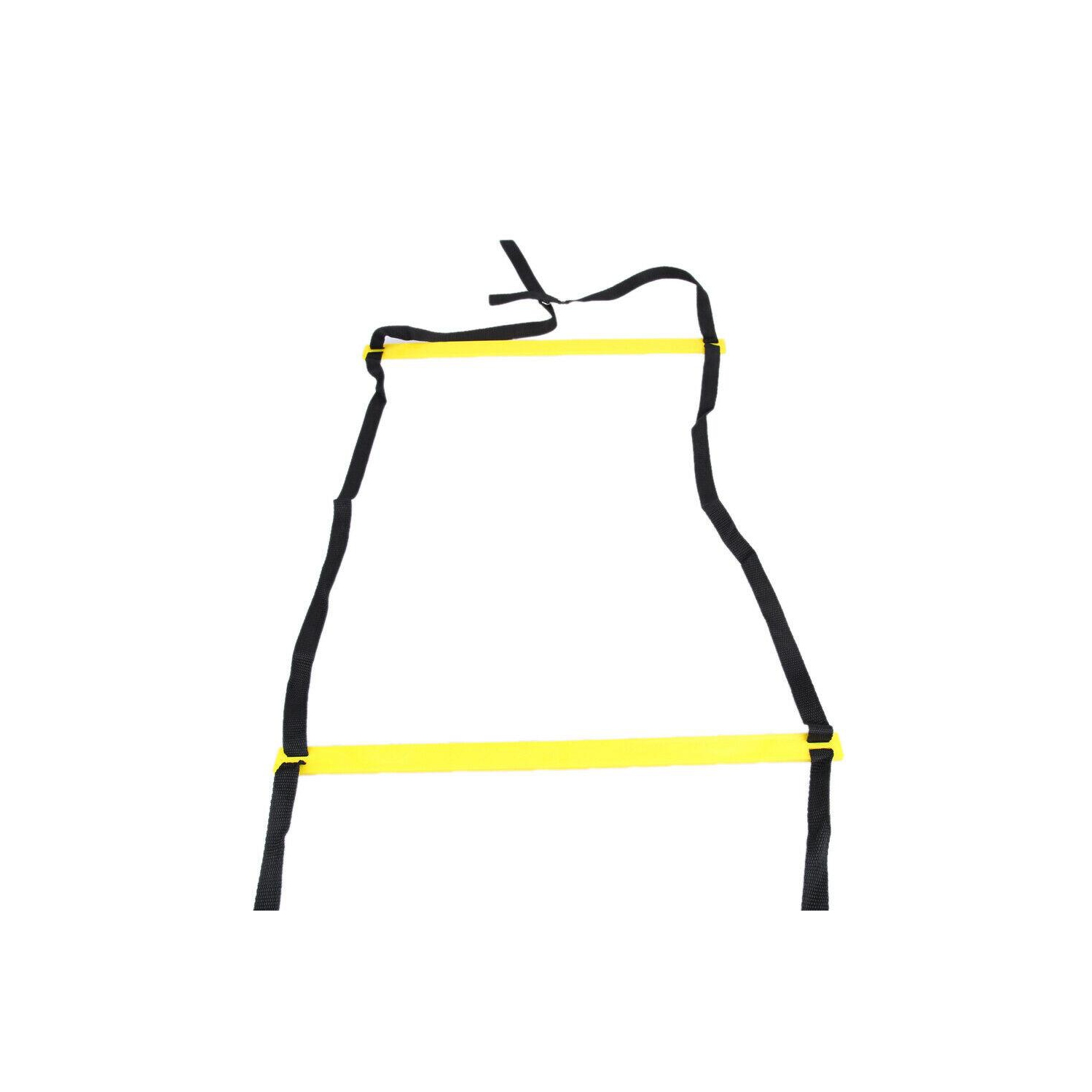 Échelle d'agilité durable de 18 pi à 12 barreaux pour l'entraînement à la vitesse de soccer de 6 m