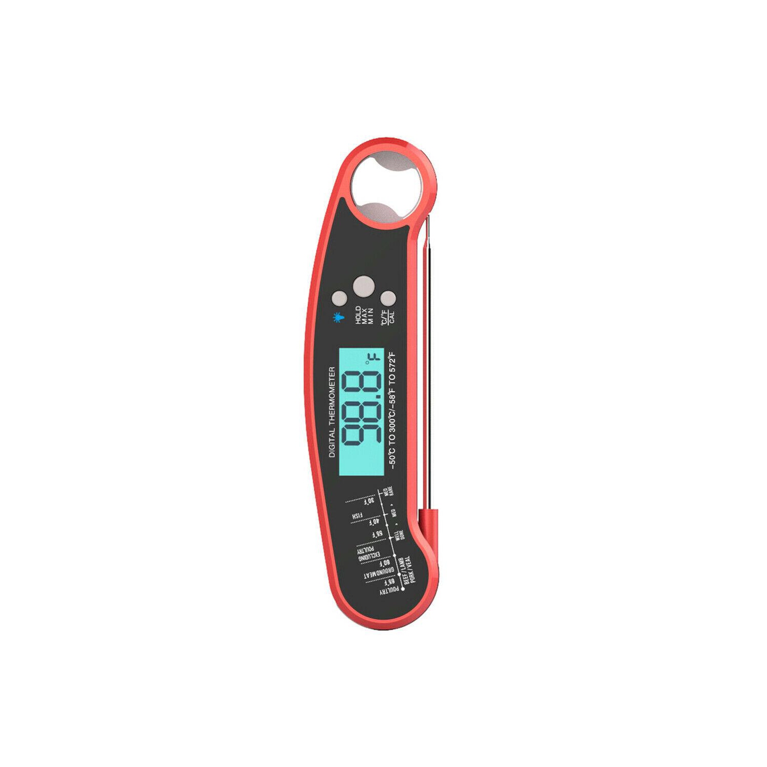 Digital Needle Thermometer Kitchen Food Grill Meat Instant Read Thermometer
