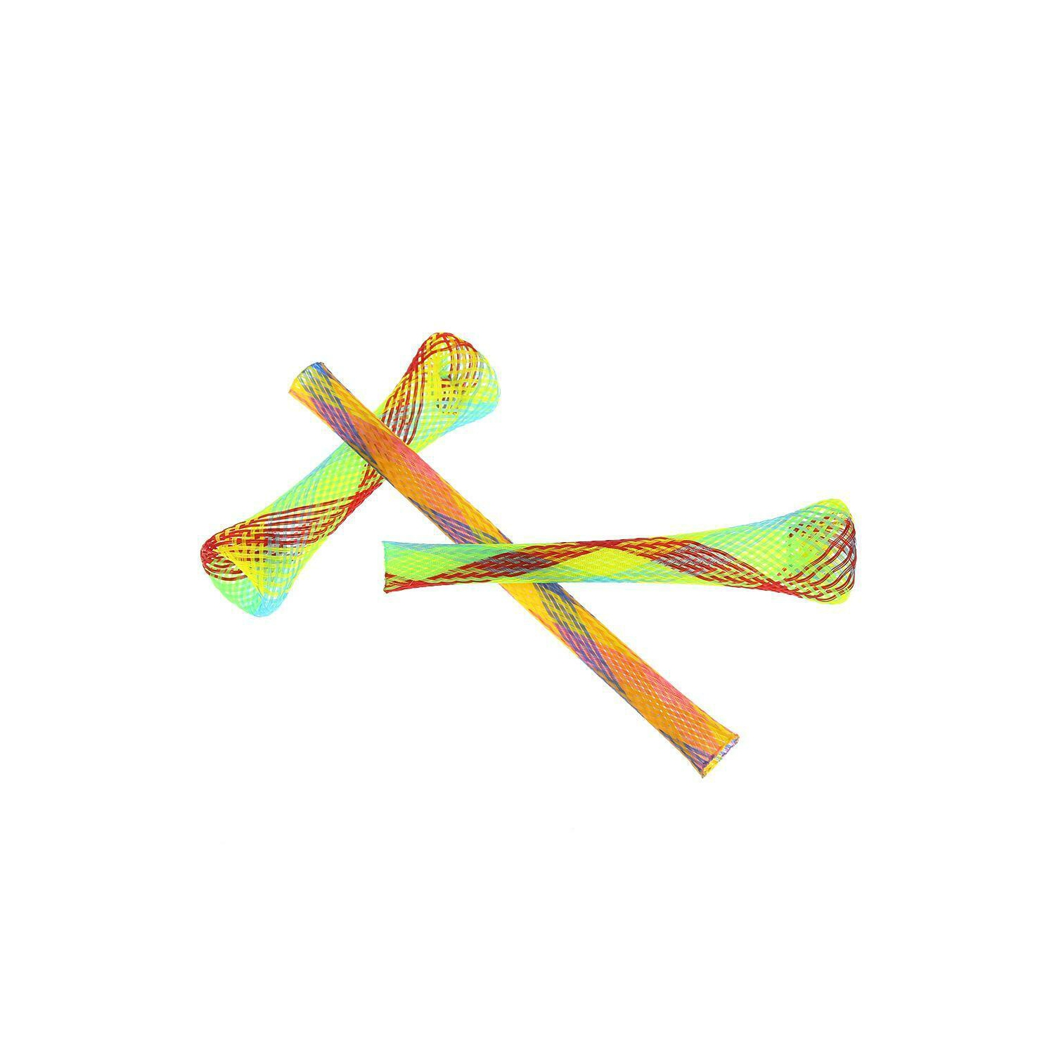 12 pièces jouets de printemps colorés flexibles en plastique pour chats jouets interactifs pour animaux de compagnie