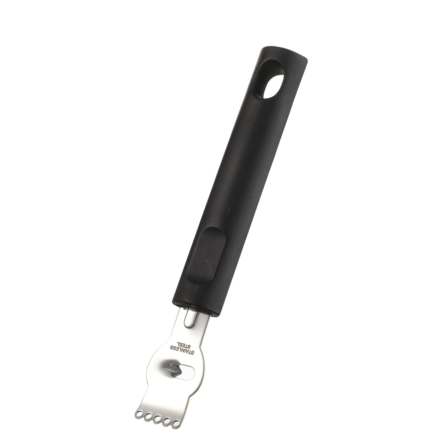 ISTAR Stainless Steel Lemon Grater Zester, Orange Citrus Peeler with Channel Knife