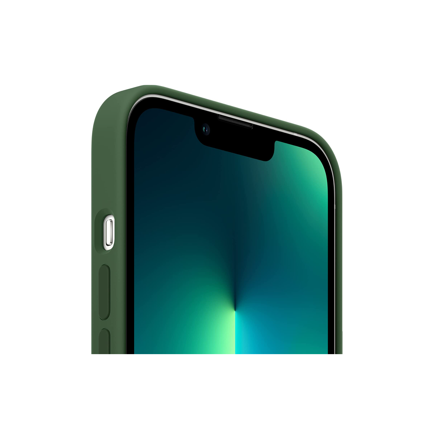 Étui protecteur en silicone pour iPhone 13 PRO MAX - VERT
