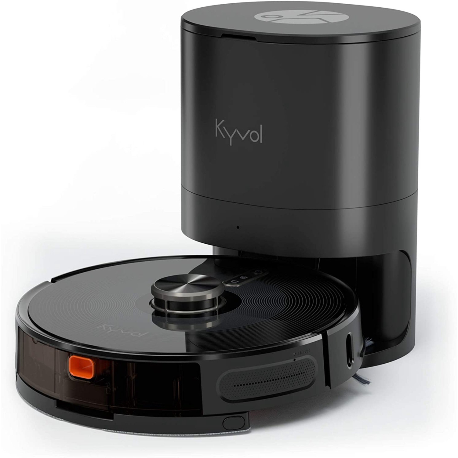 Kyvol Cybovac S31 Robot Vacuum and Mop, Automatic Dirt Disposal, Lidar Navigation, Voice Control, 240 mins Runtime, Works with Alexa.