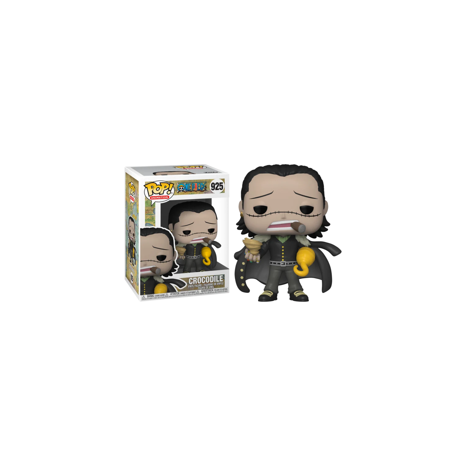Pop animation figurine One Piece 3,75 po - crocodile #925