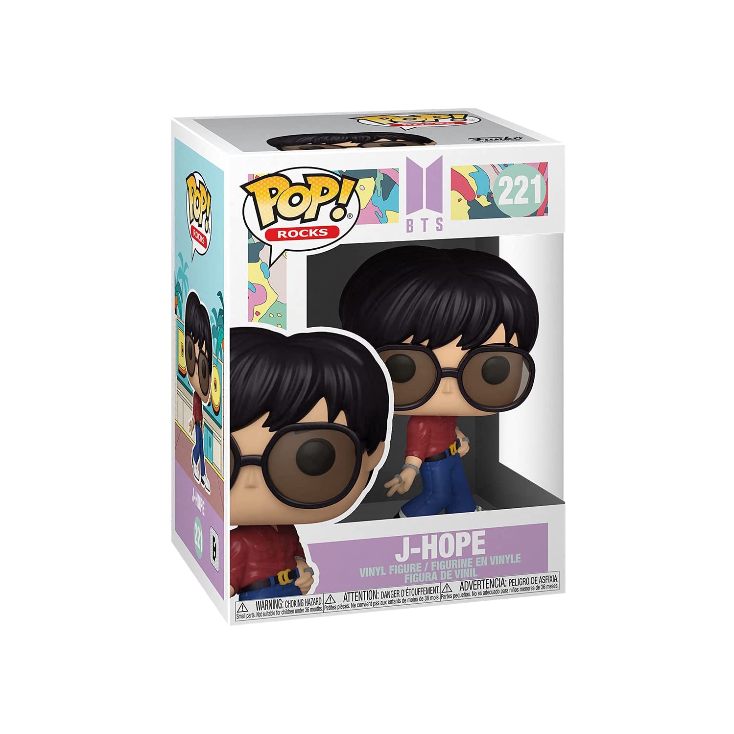 Pop Rocks BTS 3.75 Inch Action Figure - J-Hope #221