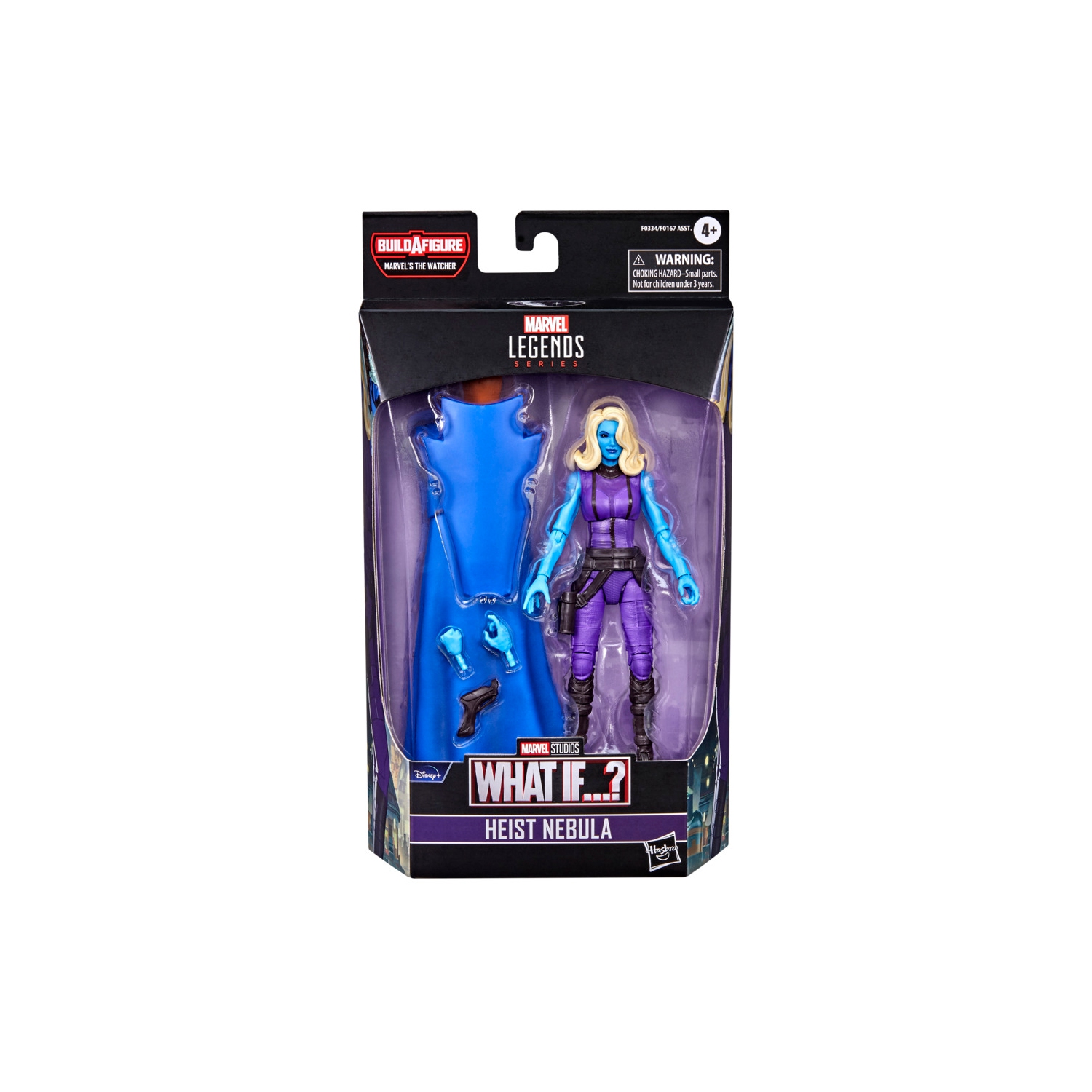 Marvel Legends Disney+ 6 Inch Action Figure What If BAF The Watcher - Heist Nebula