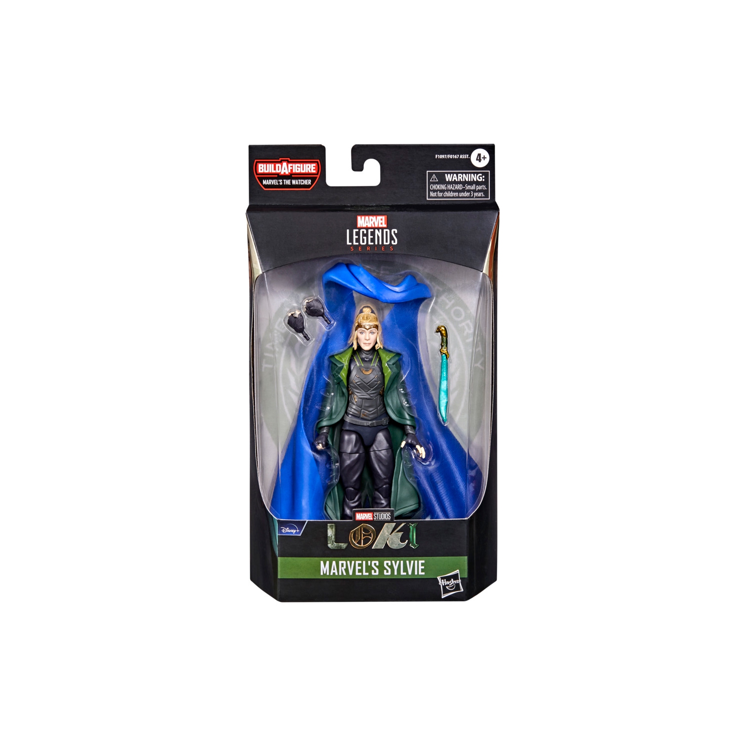 Marvel Legends Disney+ 6 Inch Action Figure What If BAF The Watcher - Sylvie