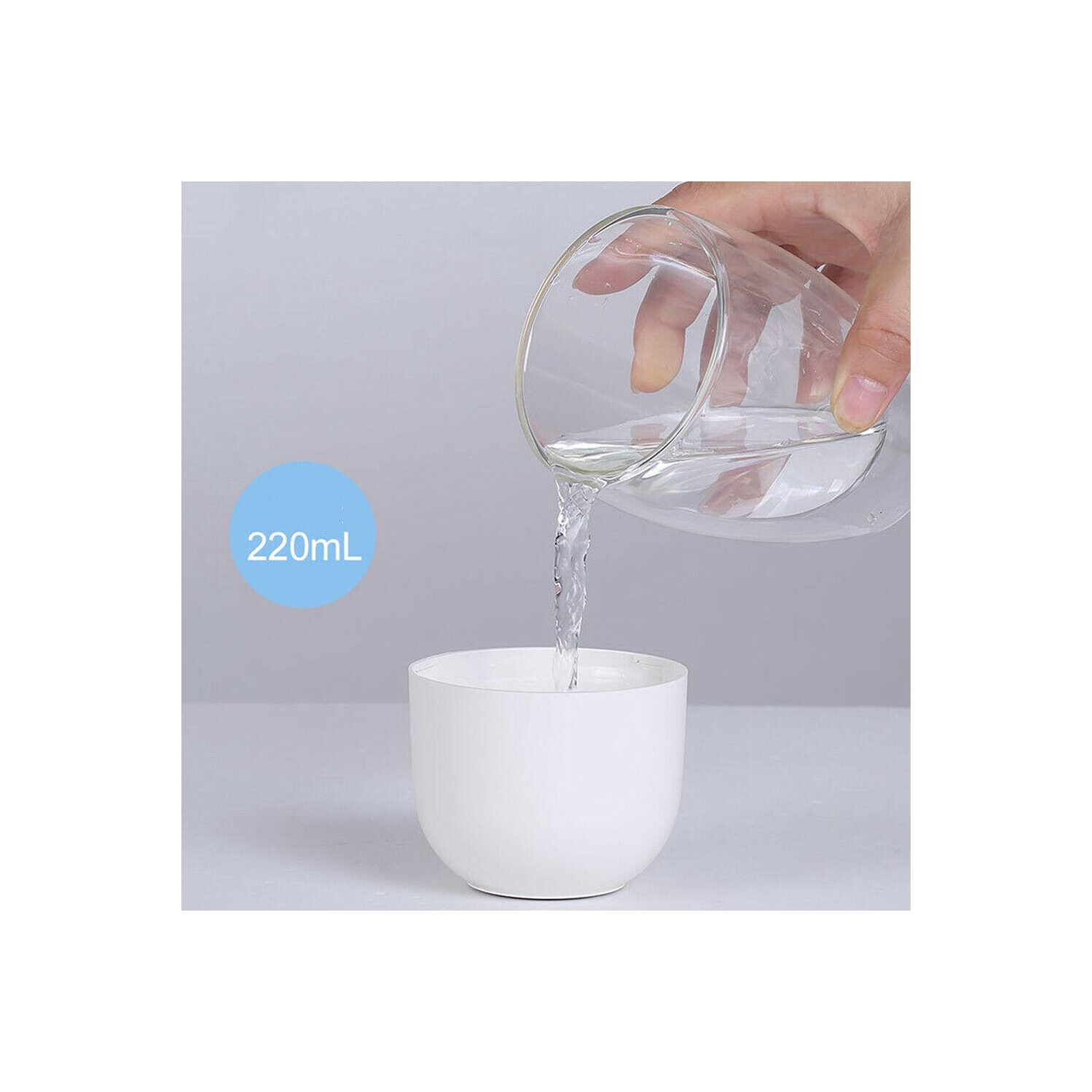 Mini humidificateur ultrasonique avec diffuseur d’huile essentielle de 220 ml avec lumière