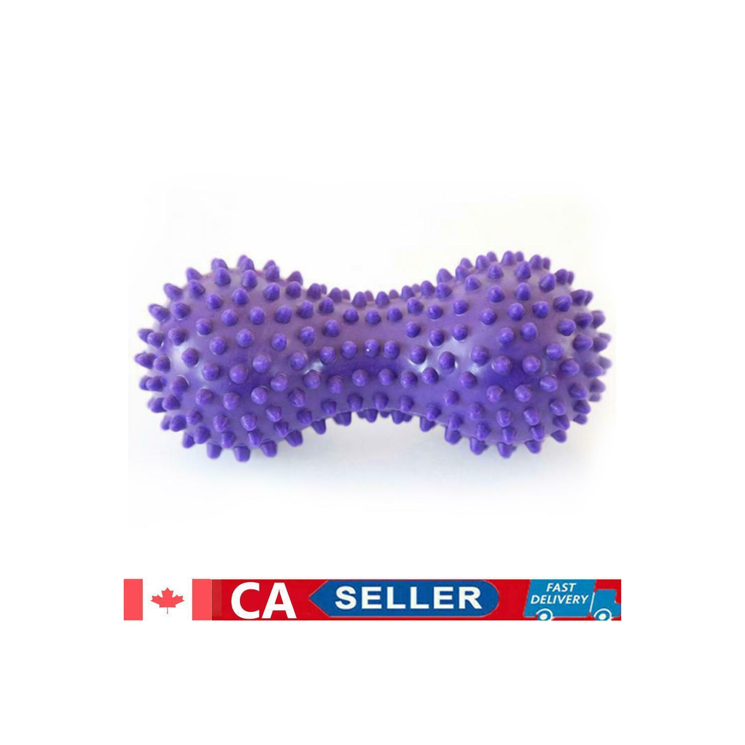 Peanut Shape Massage Fitness Ball Stress Relax Body Spiky Massager