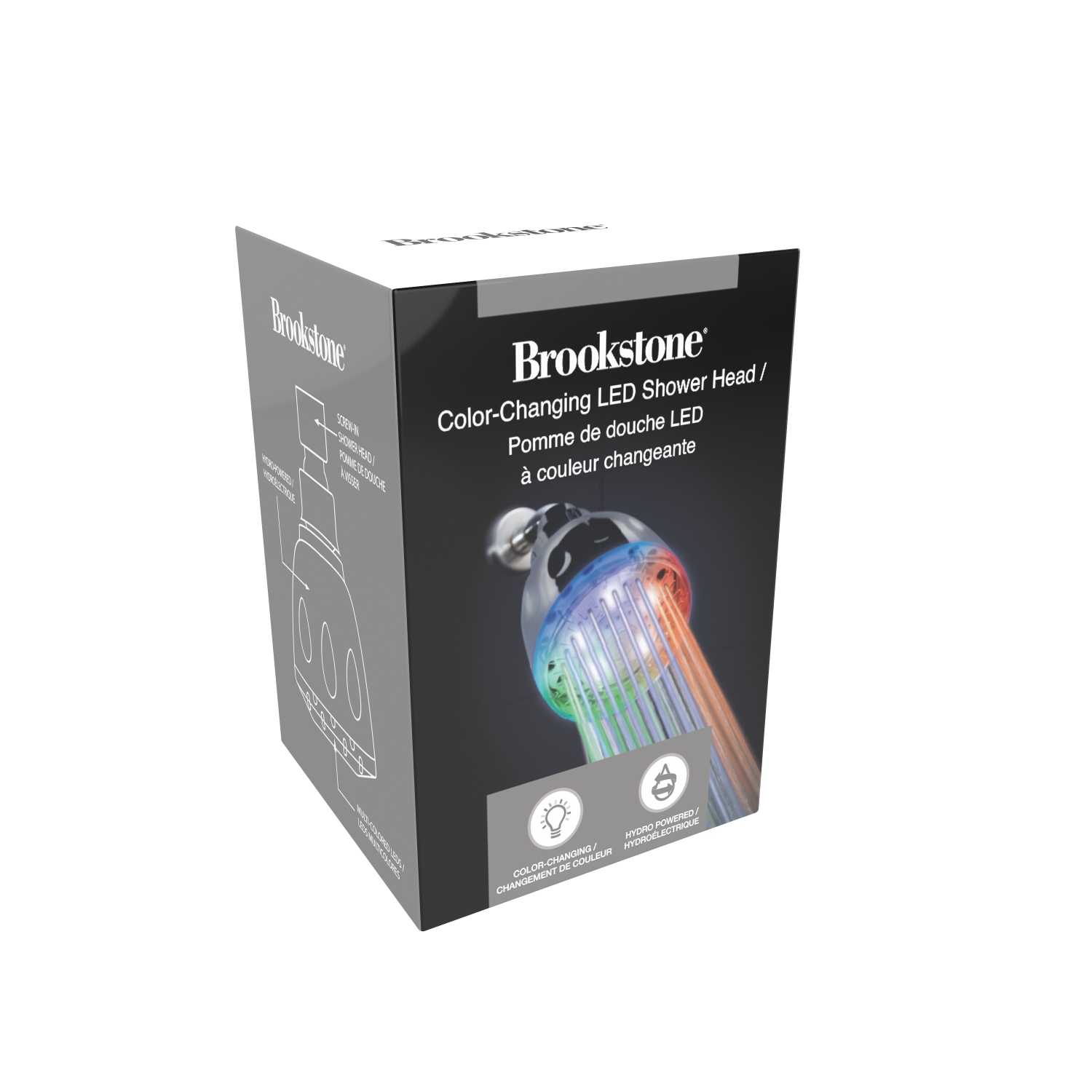 Brookstone Colour Changing LED Shower Head Best Buy Canada