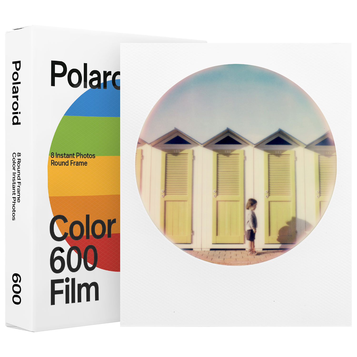 Polaroid Colour 600 Round Film - 8 Pack