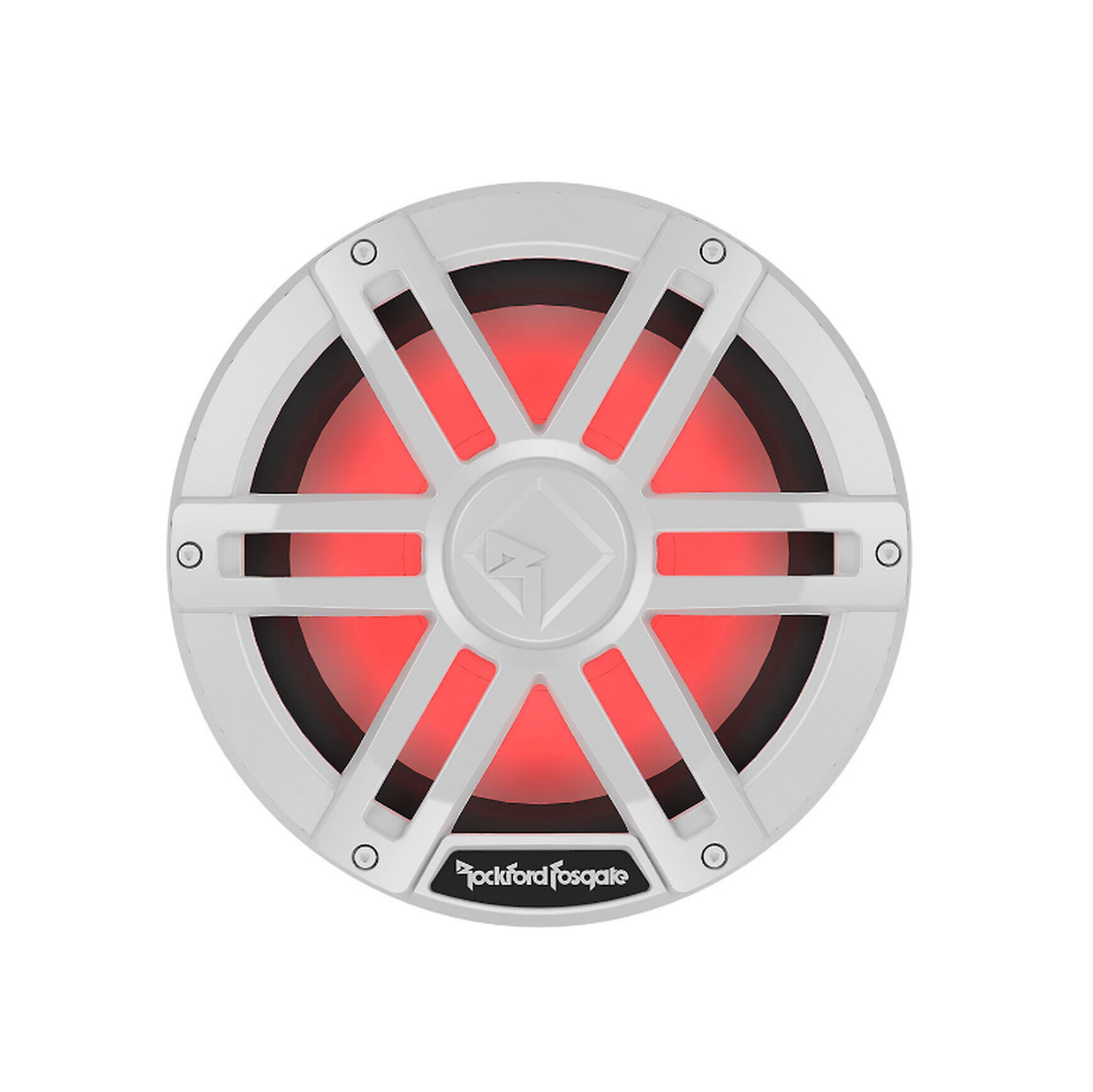 Rockford Fosgate M1D2-10 M1 Series 10" Marine Subwoofer with RGB LED Lighting - White