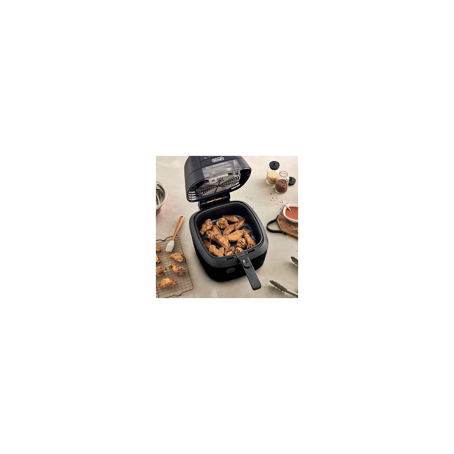 Autocuiseur de 4 pte fritteuse à air chaud Rapid Crisp de’Longhi