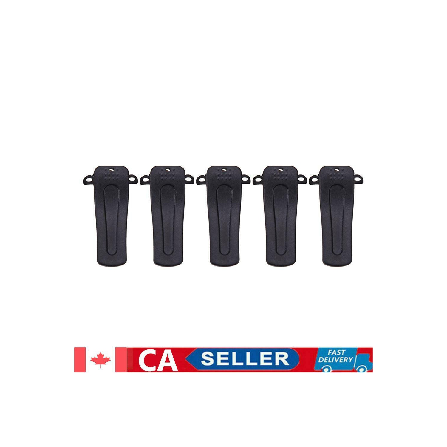 5 pinces de ceinture pour Retevis H777 pour radio bidirectionnelle BF-666S 777S BF-888S de BaoFeng