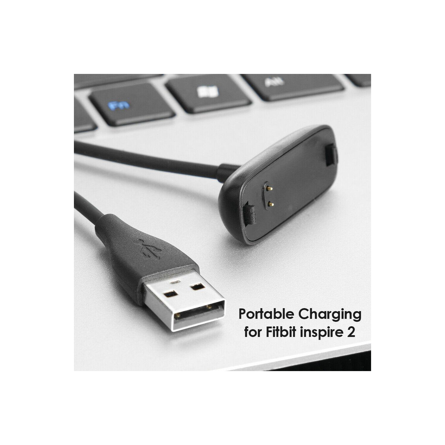 30cm Smart Watch USB Charging Cable Power Cord Wire for Fitbit Inspire 2