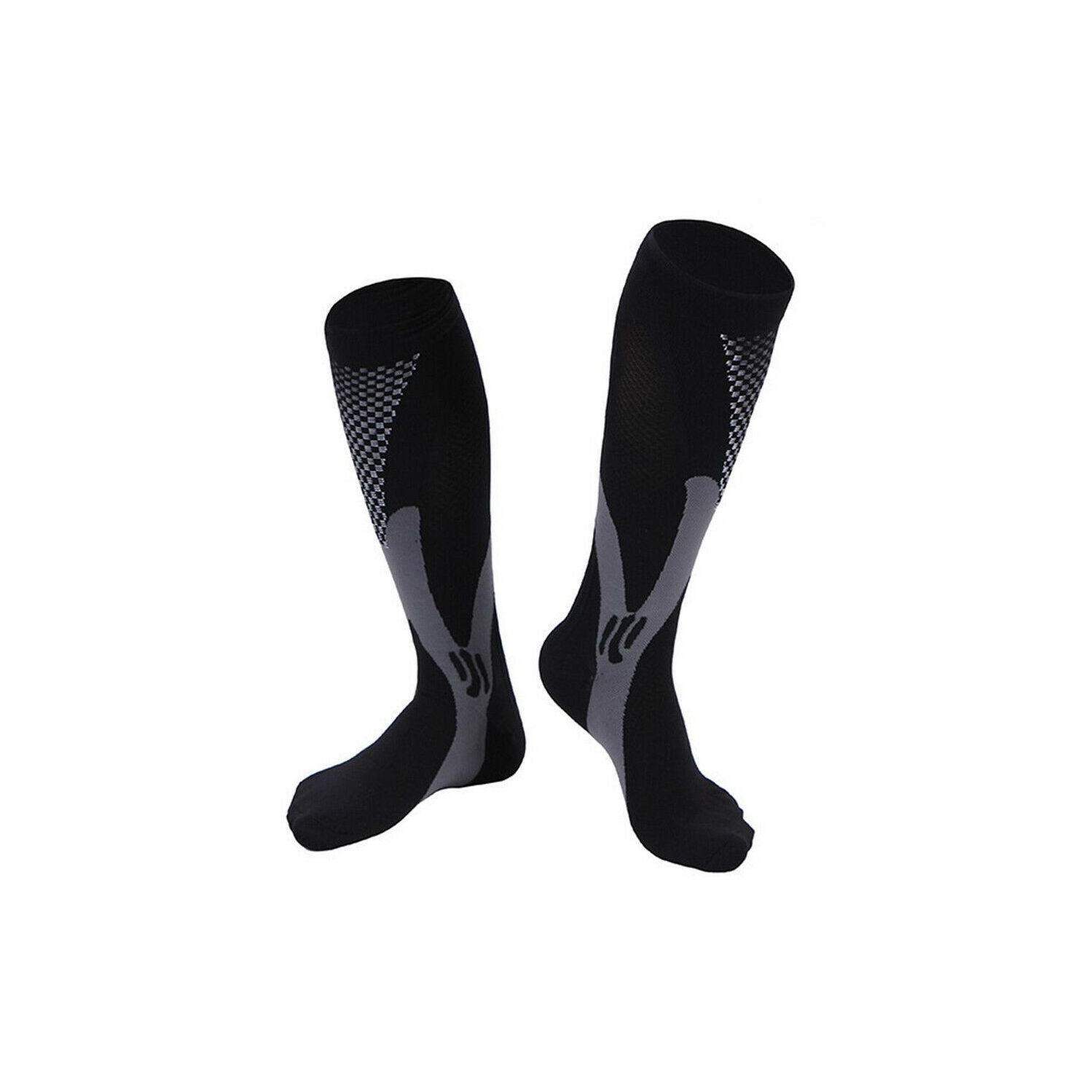 Compression Socks Unisex Sports Cycling Running Football Elastic Stockings