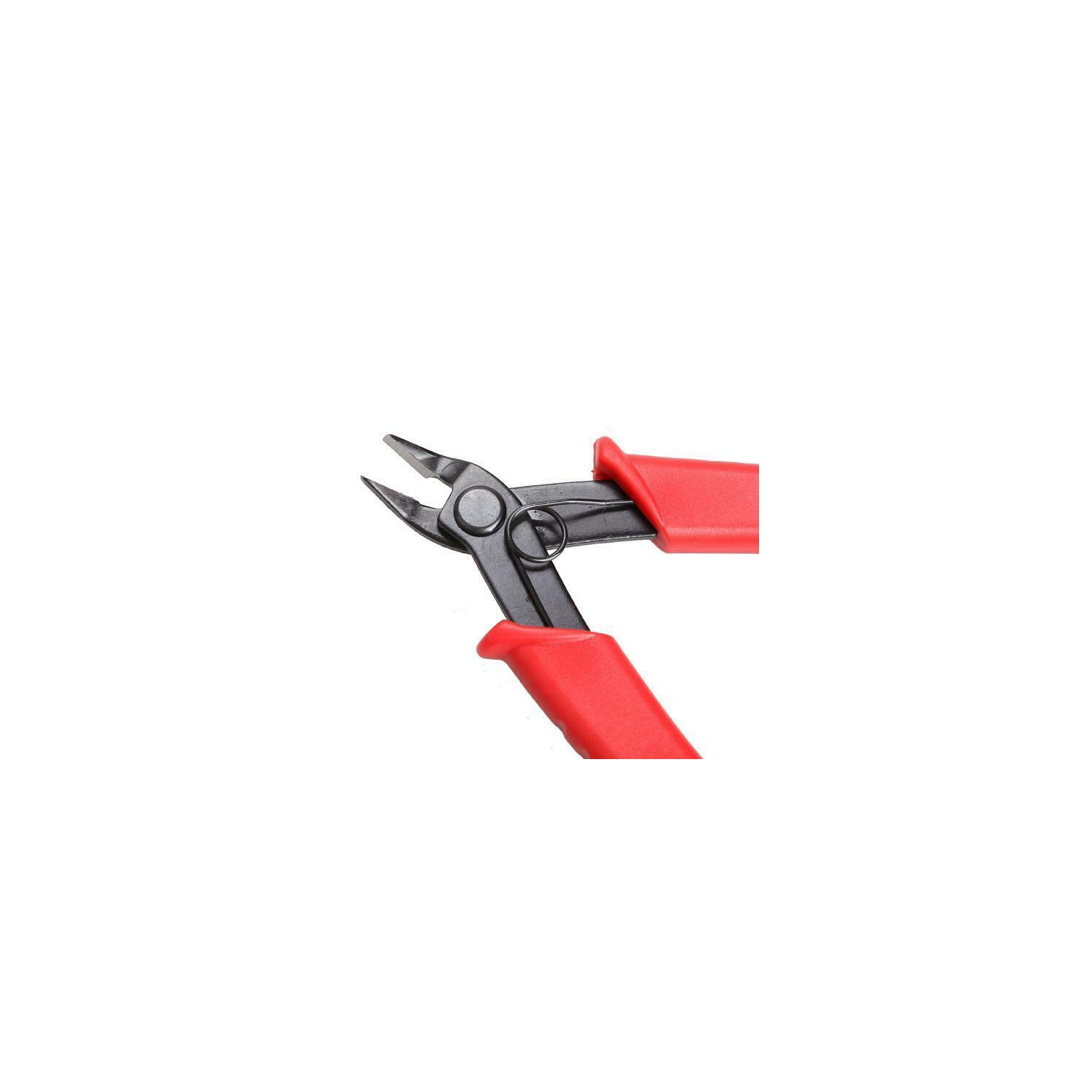 Mini 5 Inch Electrical Crimping Plier Snip Cutter Hand Tool Red Handle