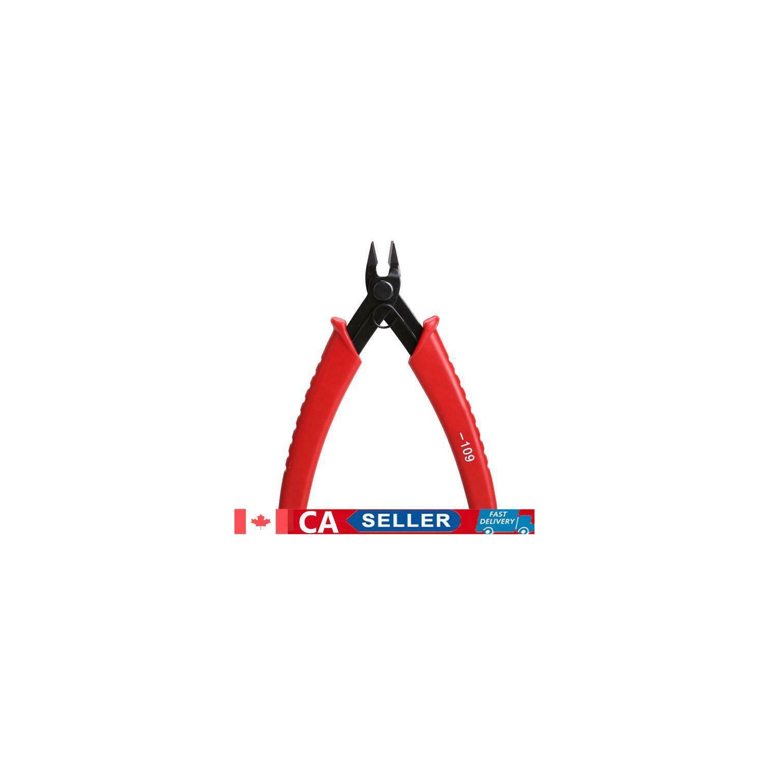Mini 5 Inch Electrical Crimping Plier Snip Cutter Hand Tool Red Handle