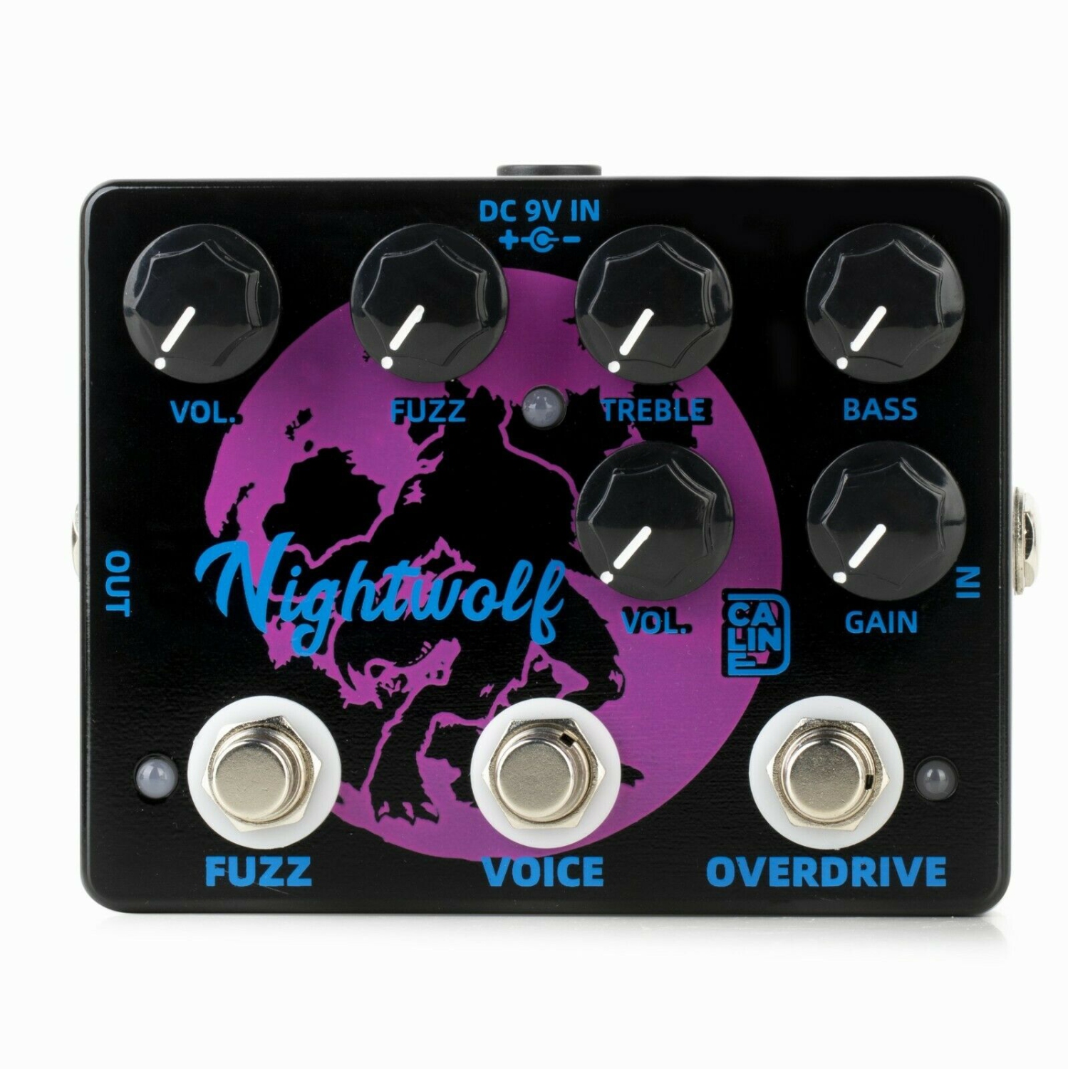 Caline DCP-08 Nightwolf Overdrive/Fuzz Pedal